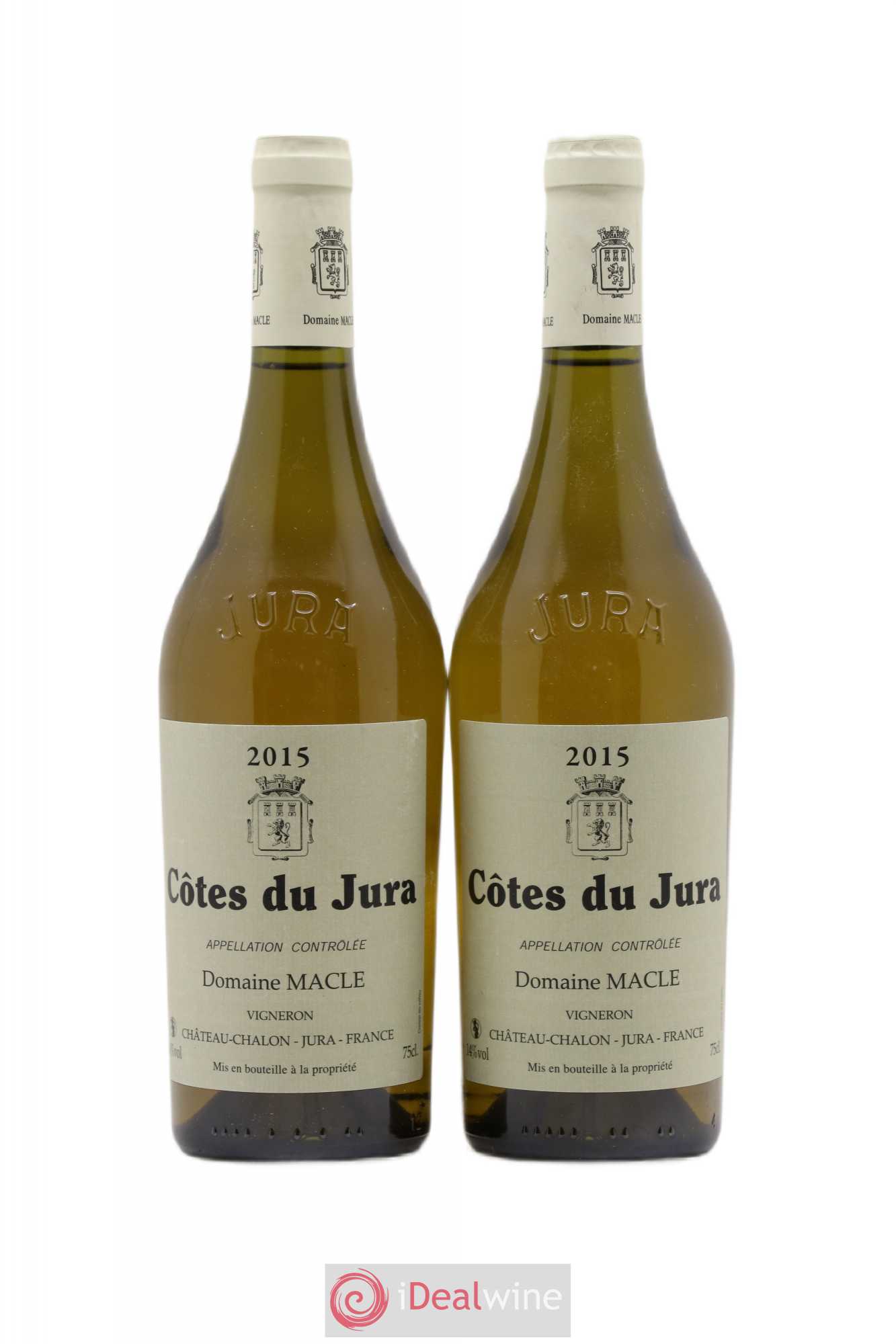 Côtes du Jura Jean Macle 2015 - Lot de 2 bouteilles - 0
