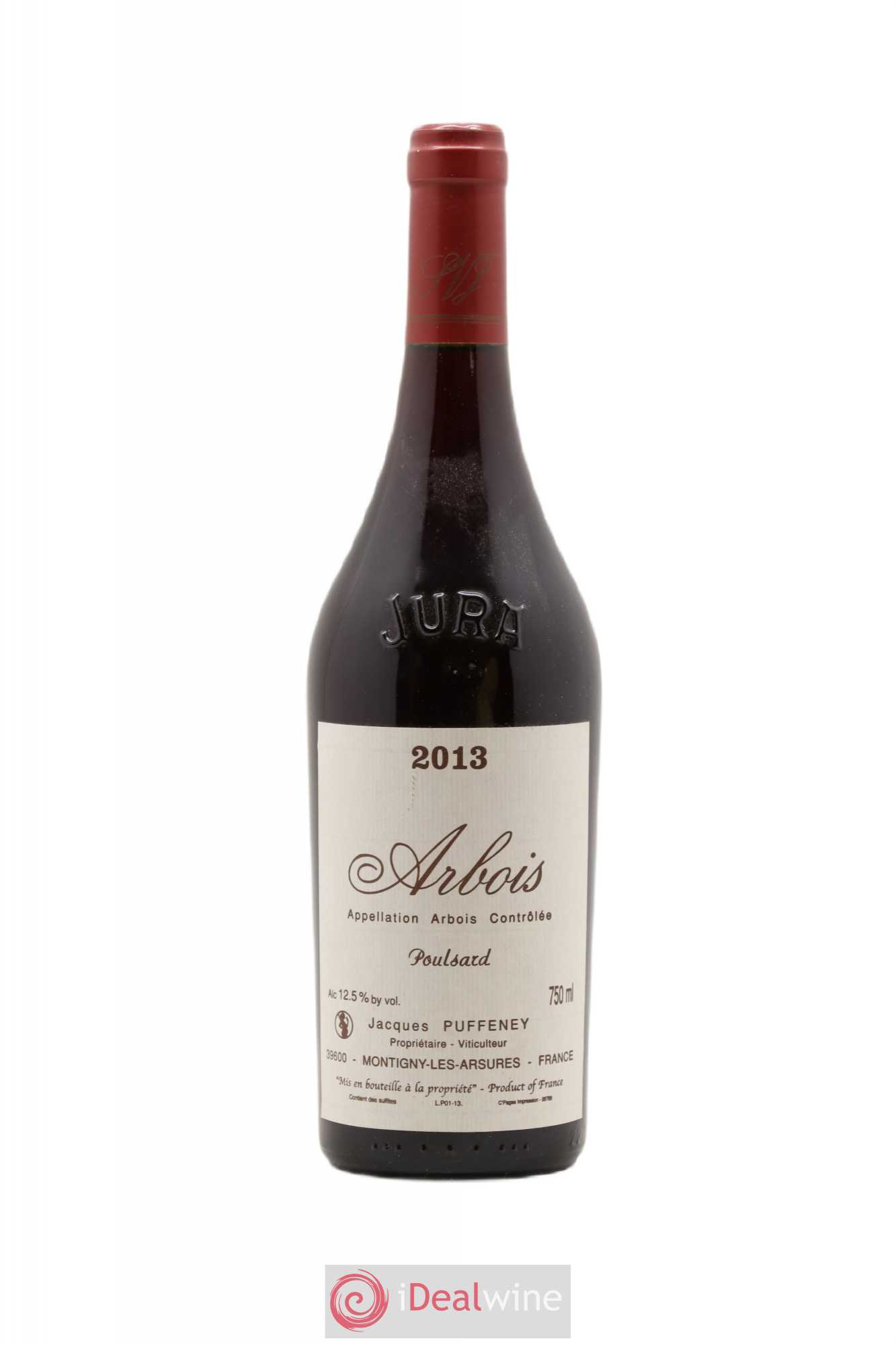 Arbois Poulsard Jacques Puffeney 2013 - Lot de 1 bouteille - 0