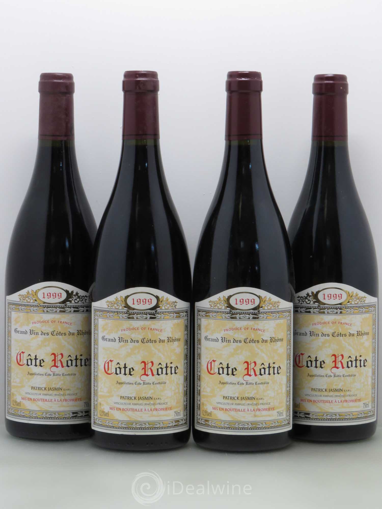 Côte-Rôtie Jasmin (Domaine) 1999 - Lot de 4 bouteilles - 0