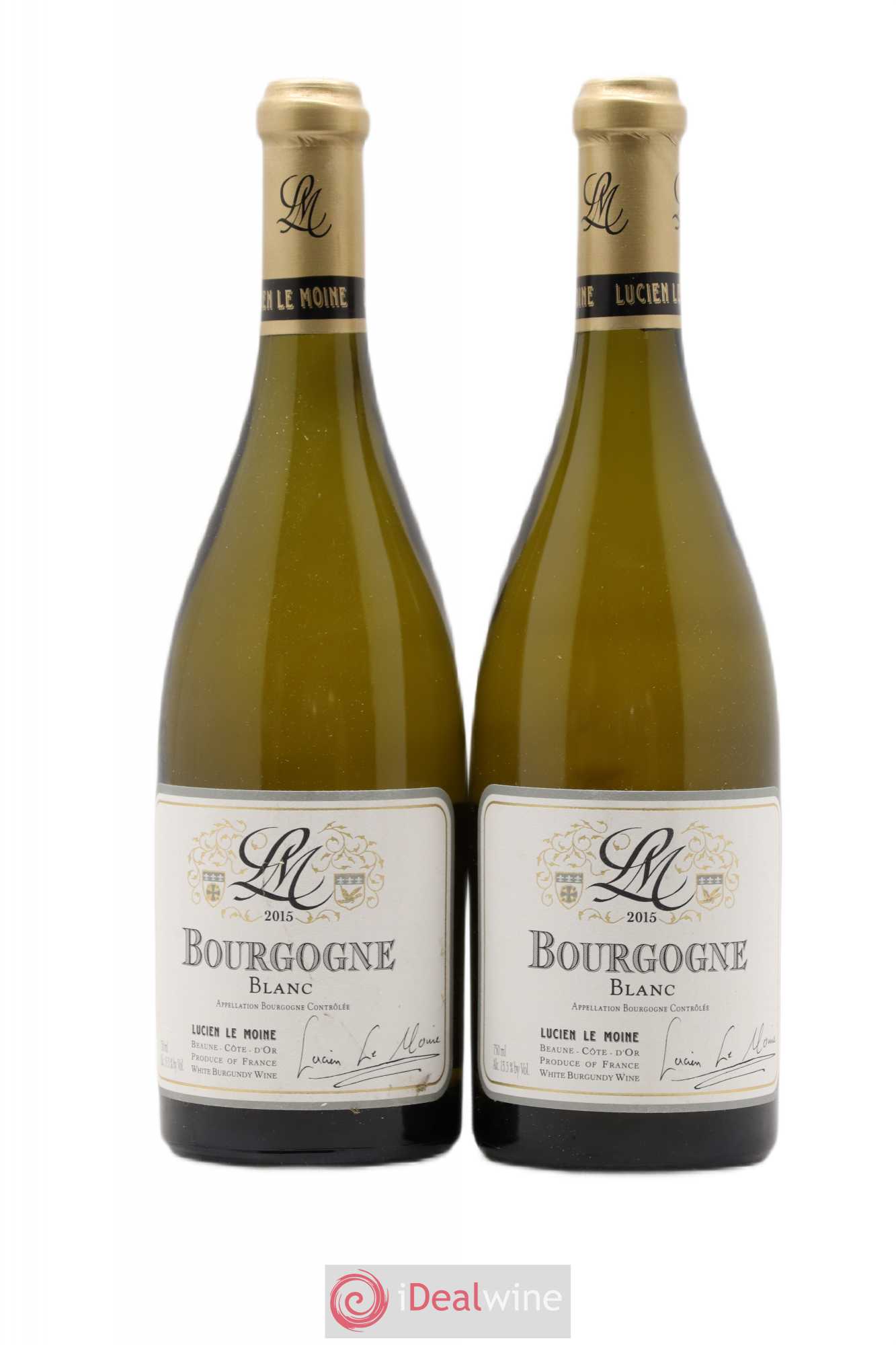 Bourgogne Lucien Le Moine 2015 - Lot de 2 bouteilles - 0