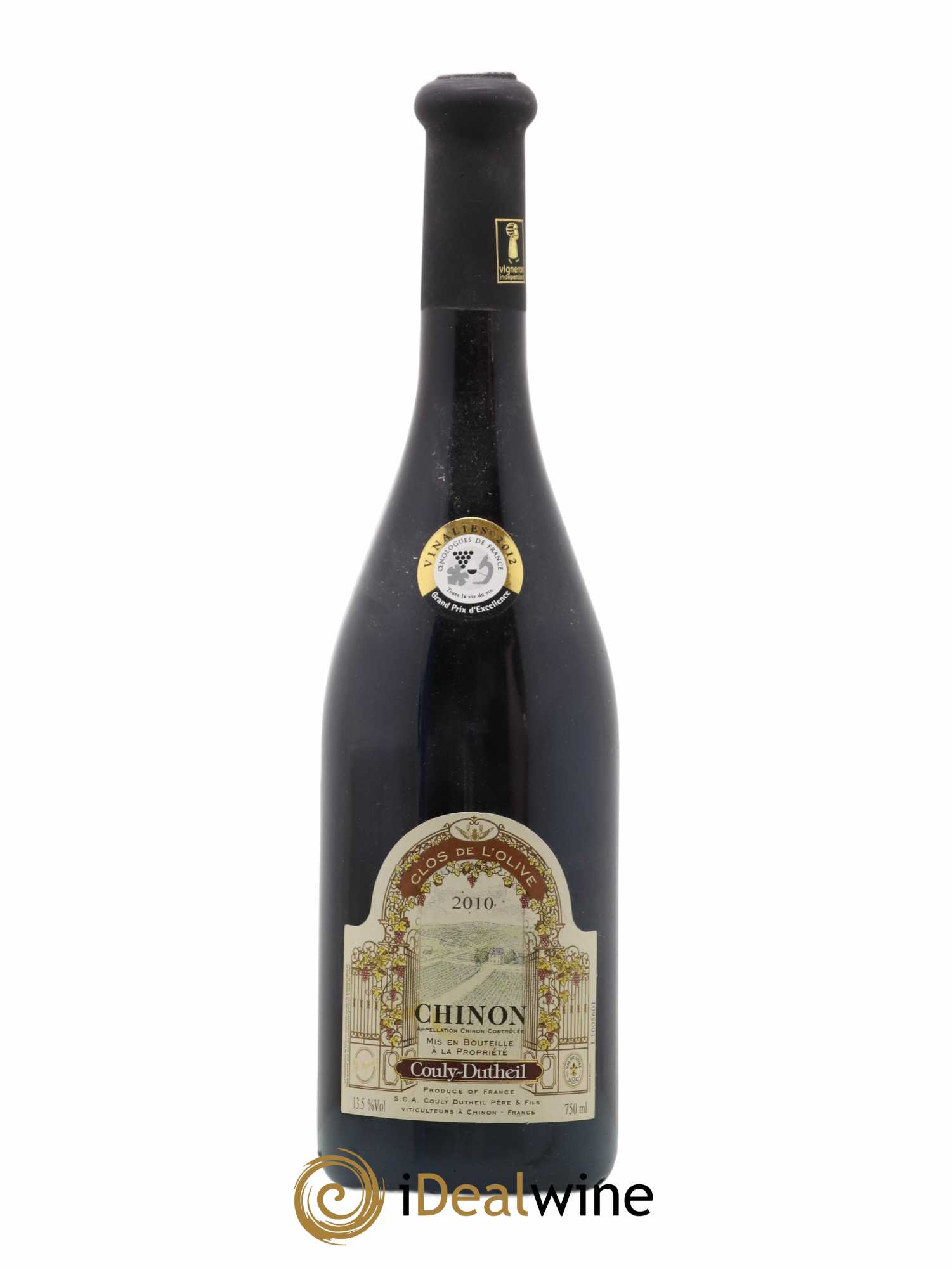 Chinon Clos de l'Olive Couly-Dutheil (Domaine) 2010 - Lot de 1 bouteille - 0
