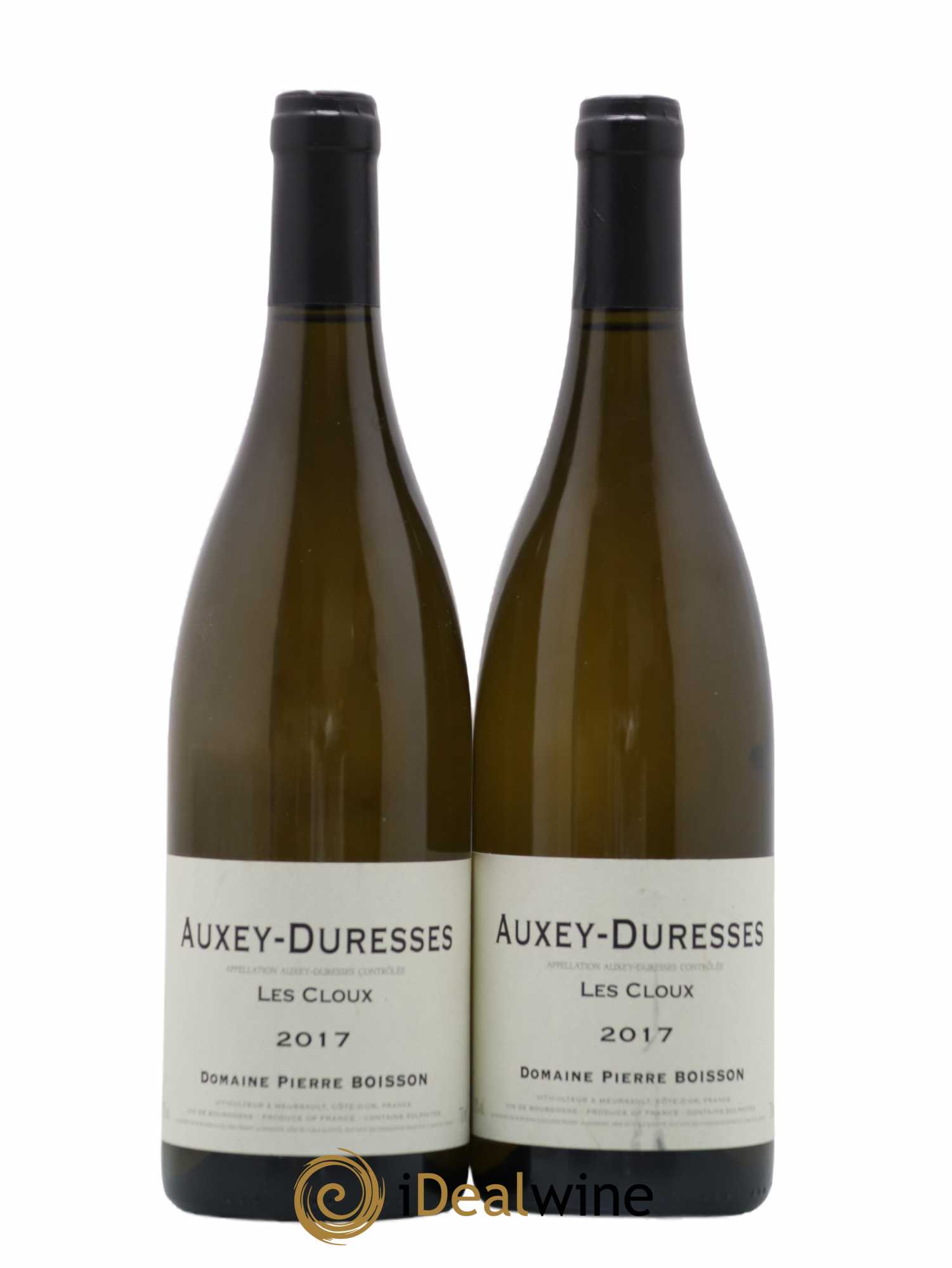 Auxey-Duresses Les Cloux Pierre Boisson (Domaine) 2017 - Lot de 2 bouteilles - 0