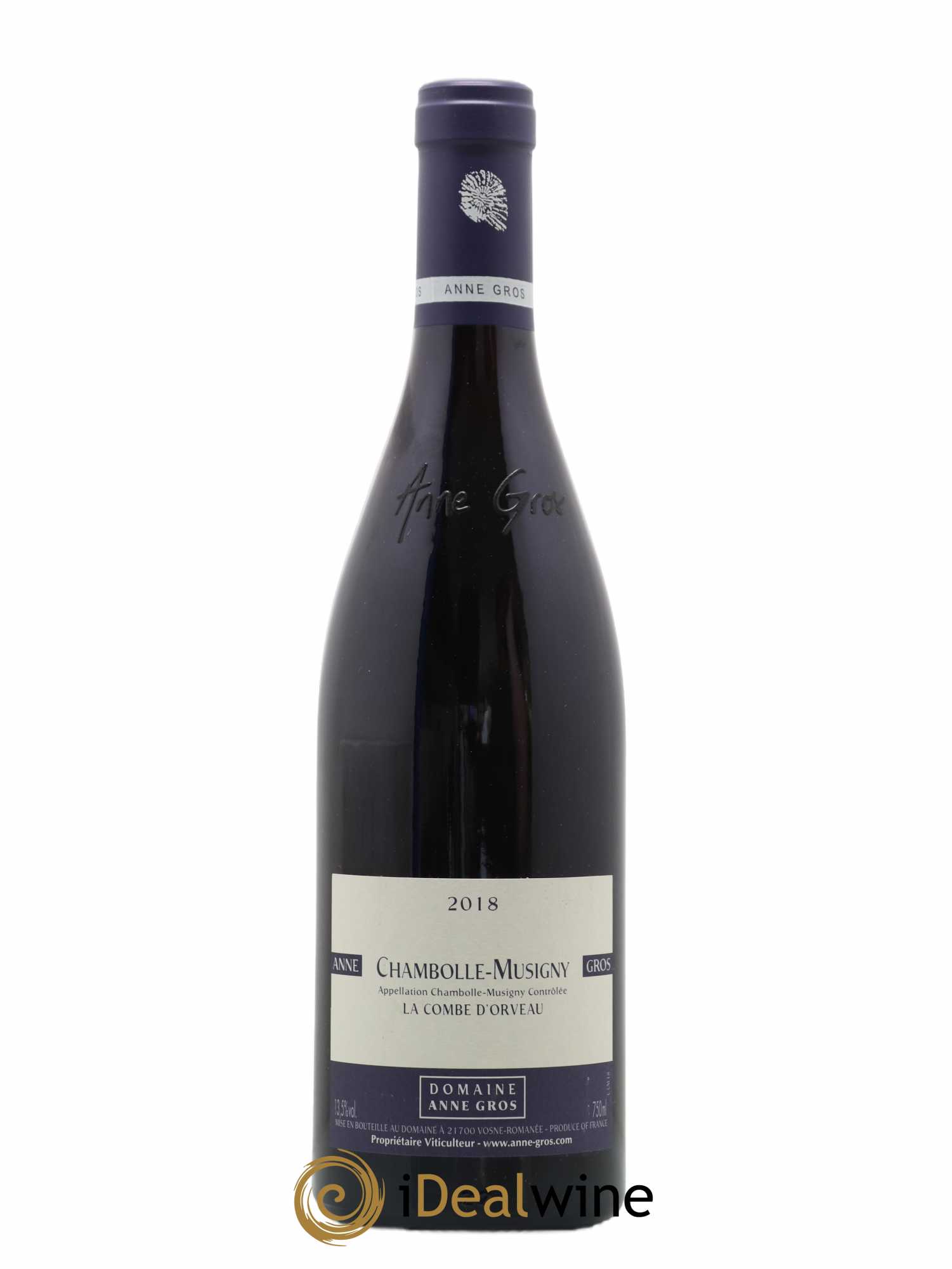 Chambolle-Musigny La Combe d'Orveau Anne Gros 2018 - Lot de 1 bouteille - 0