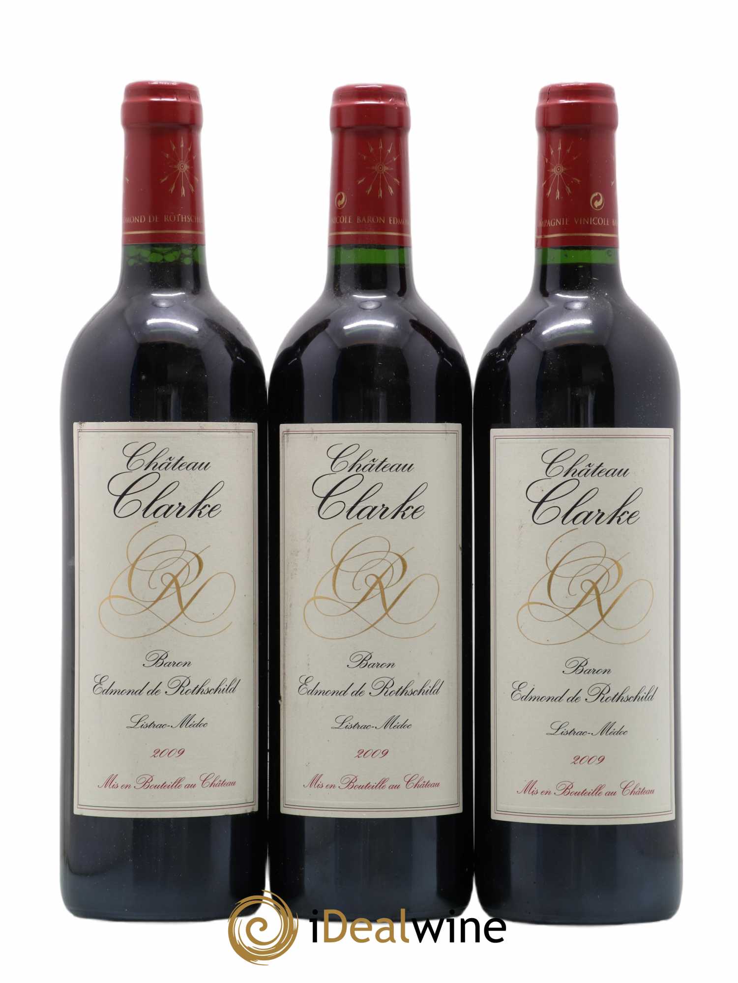 Château Clarke 2009 - Lot de 3 bouteilles - 0