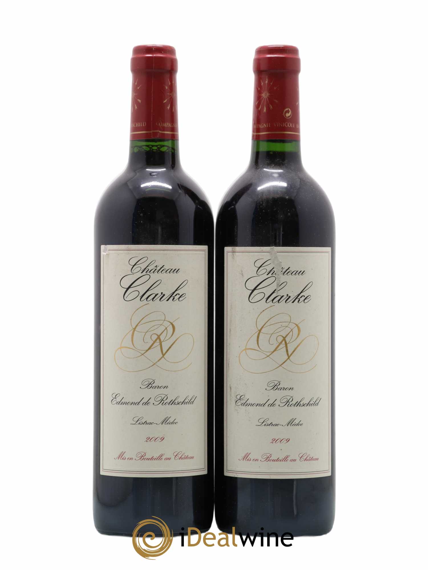 Château Clarke 2009 - Lot de 2 bouteilles - 0