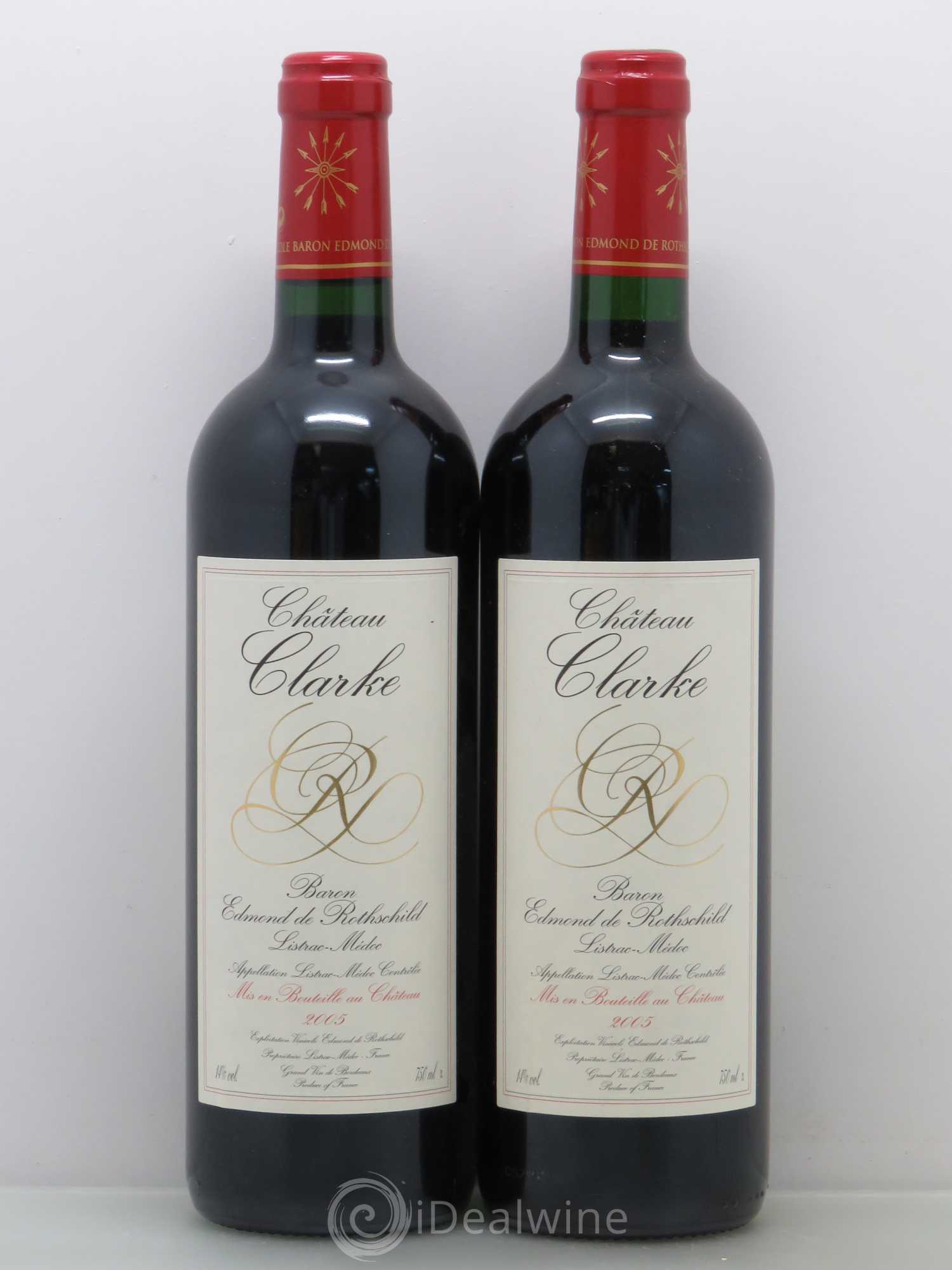Château Clarke 2005 - Lot de 5 bouteilles - 2