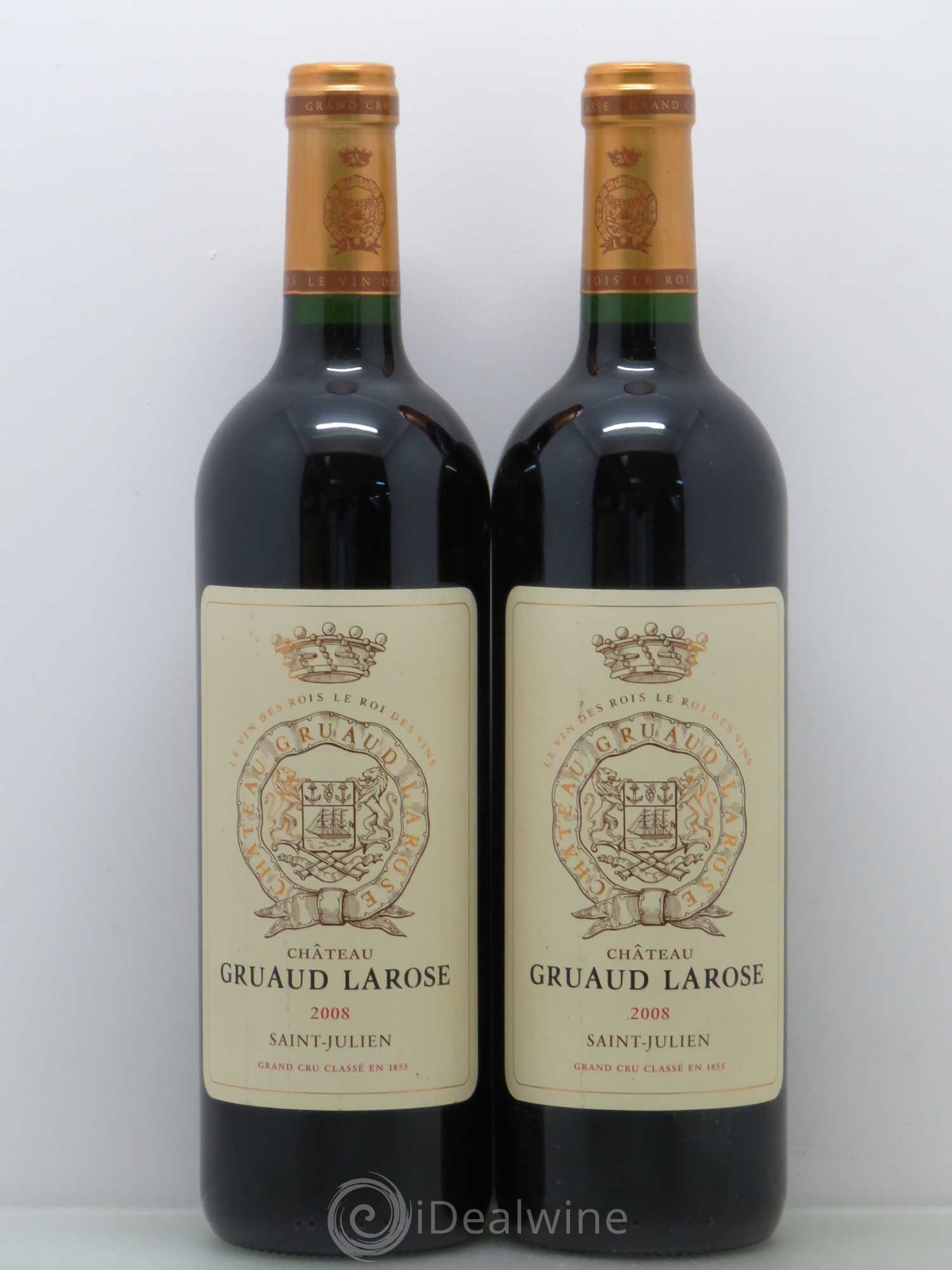 Château Gruaud Larose 2ème Grand Cru Classé 2008 - Lot de 2 bouteilles - 0