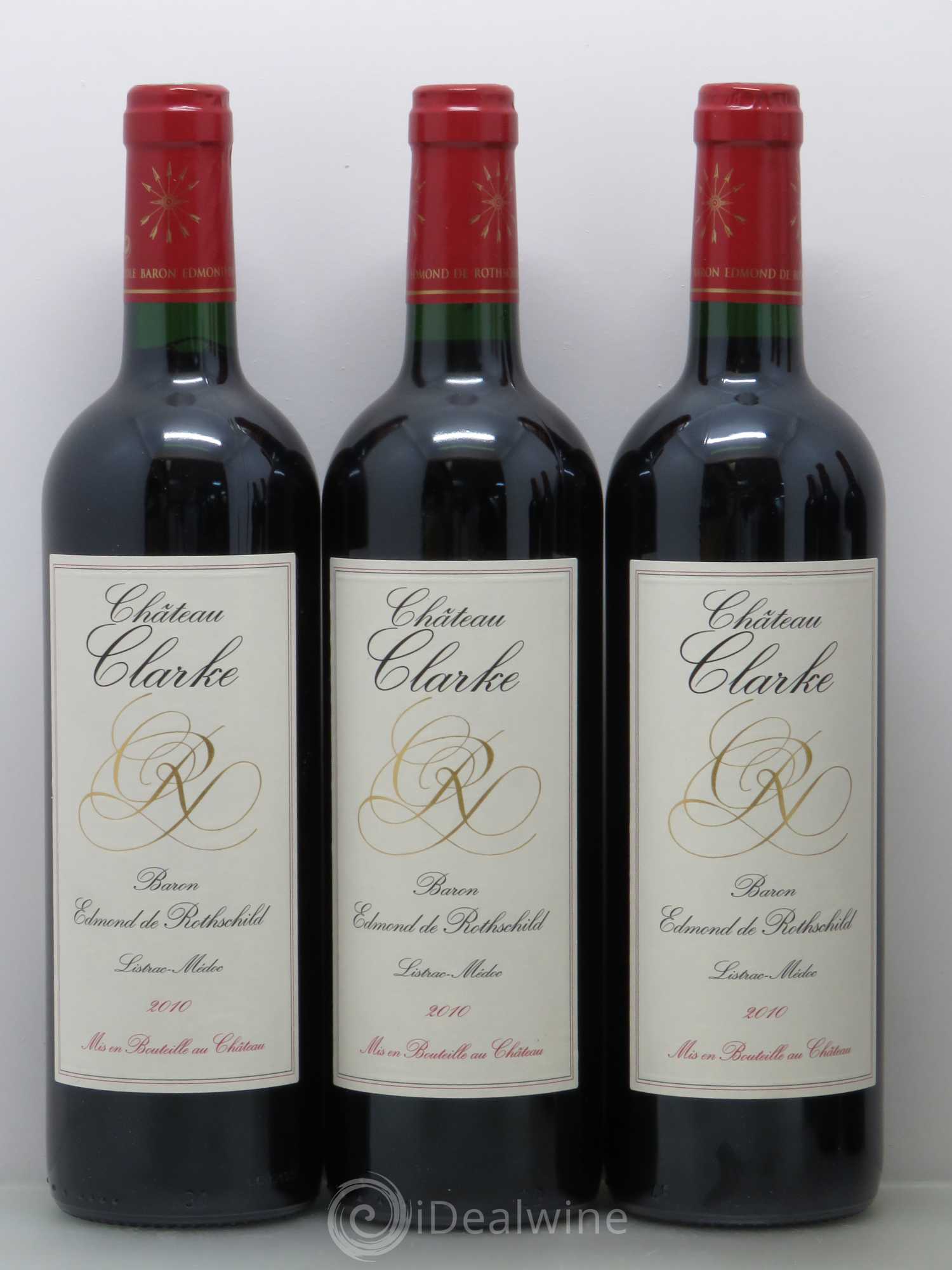 Château Clarke 2010 - Lot of 6 bottles - 1