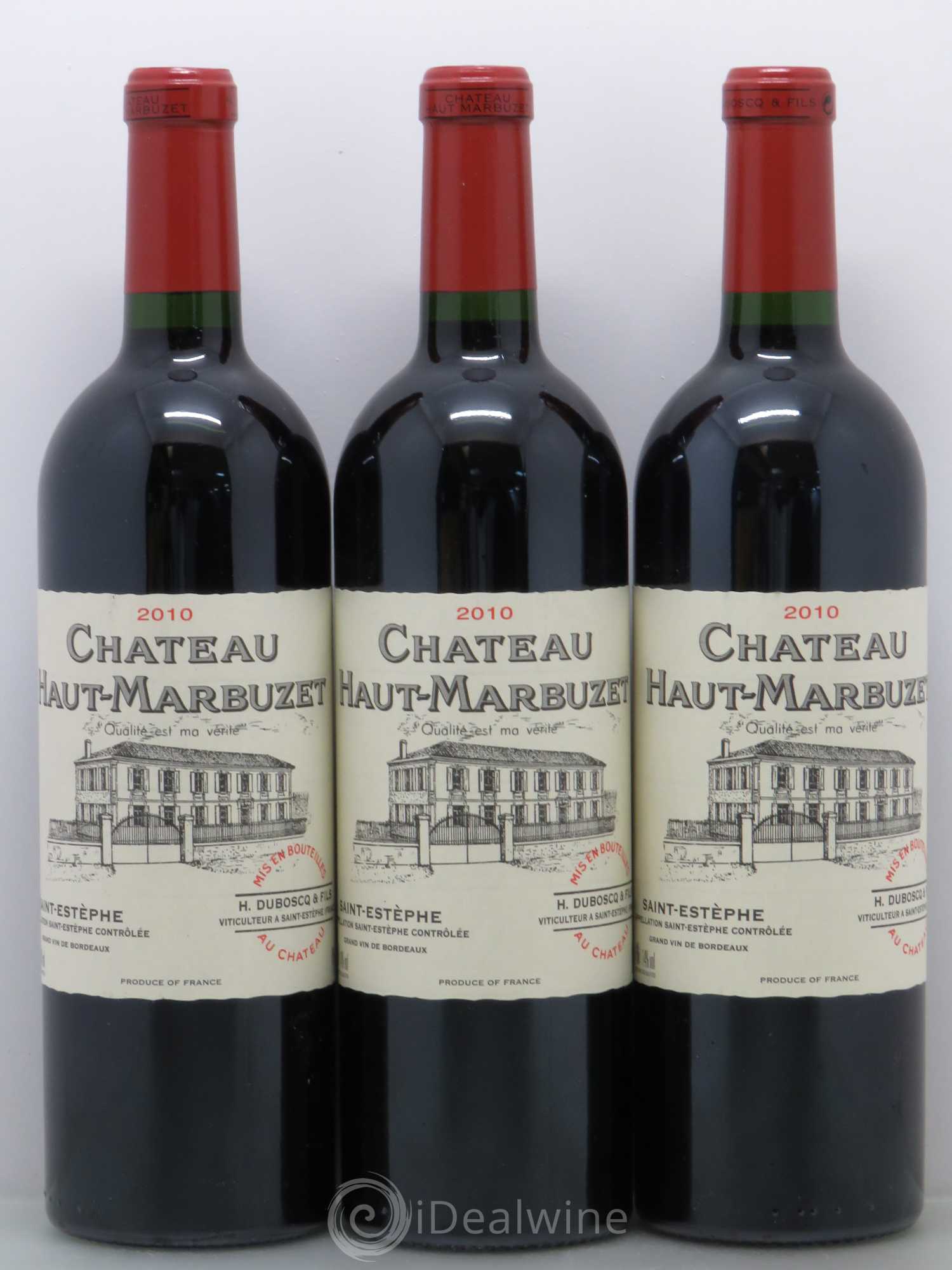 Château Haut Marbuzet 2010 - Lot de 6 bouteilles - 2