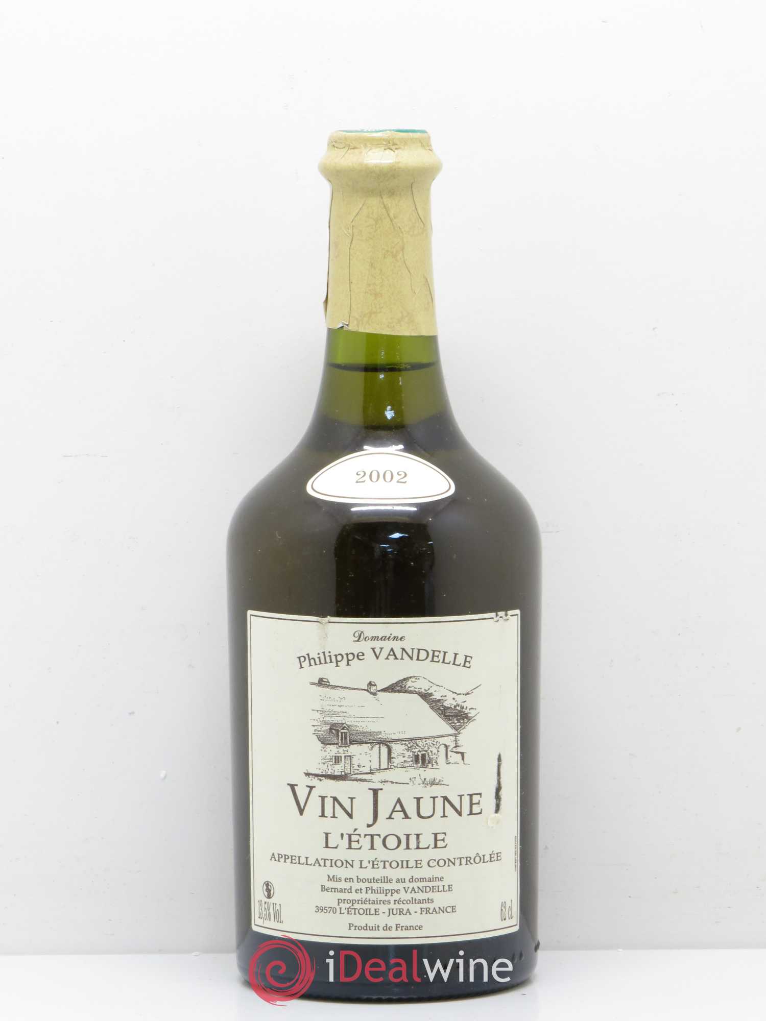 Arbois Vin Jaune L'étoile Vandelle 2002 - Posten von 1 Flasche - 0