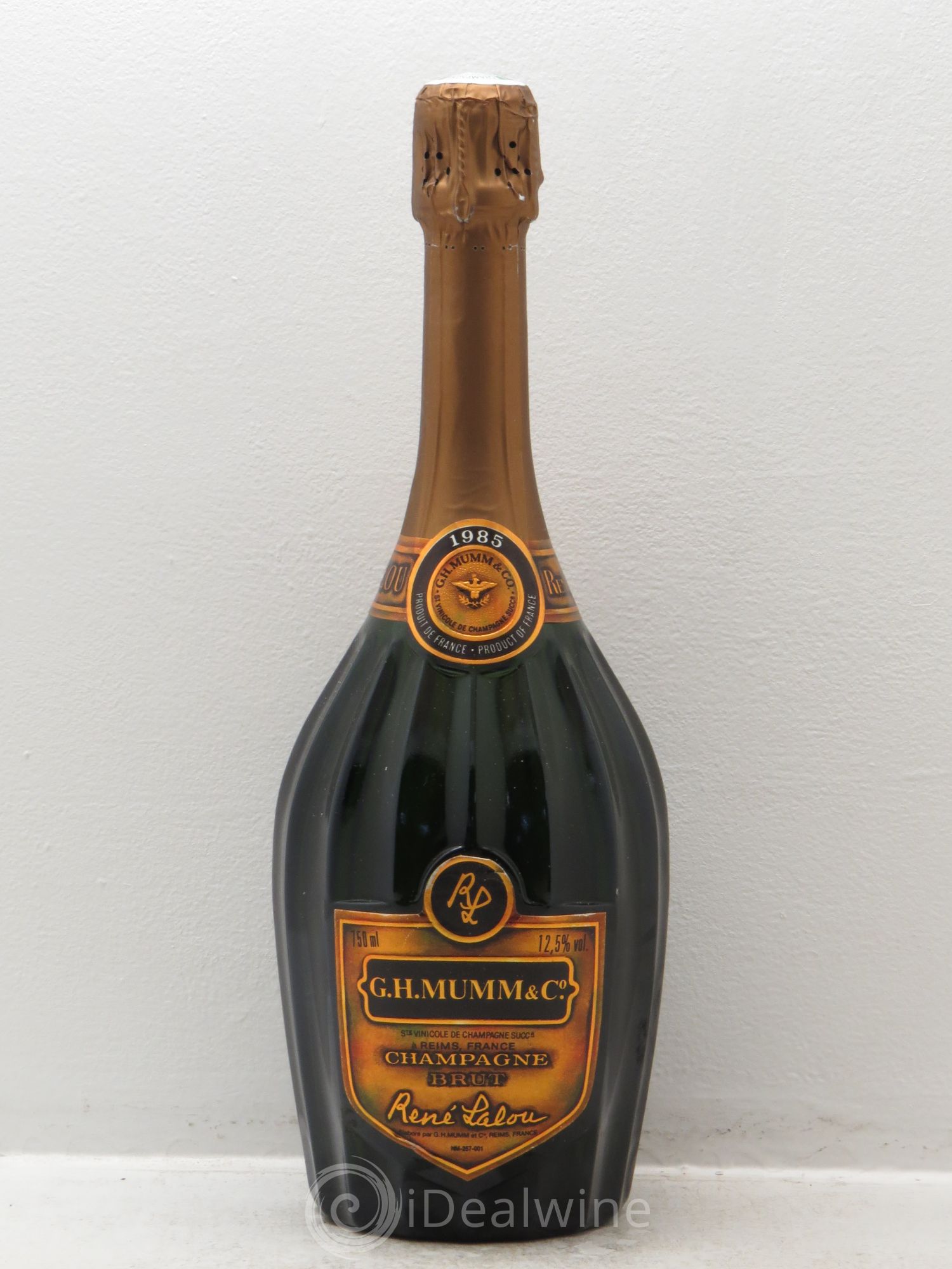 René Lalou Mumm 1985 - Posten von 1 Flasche - 0