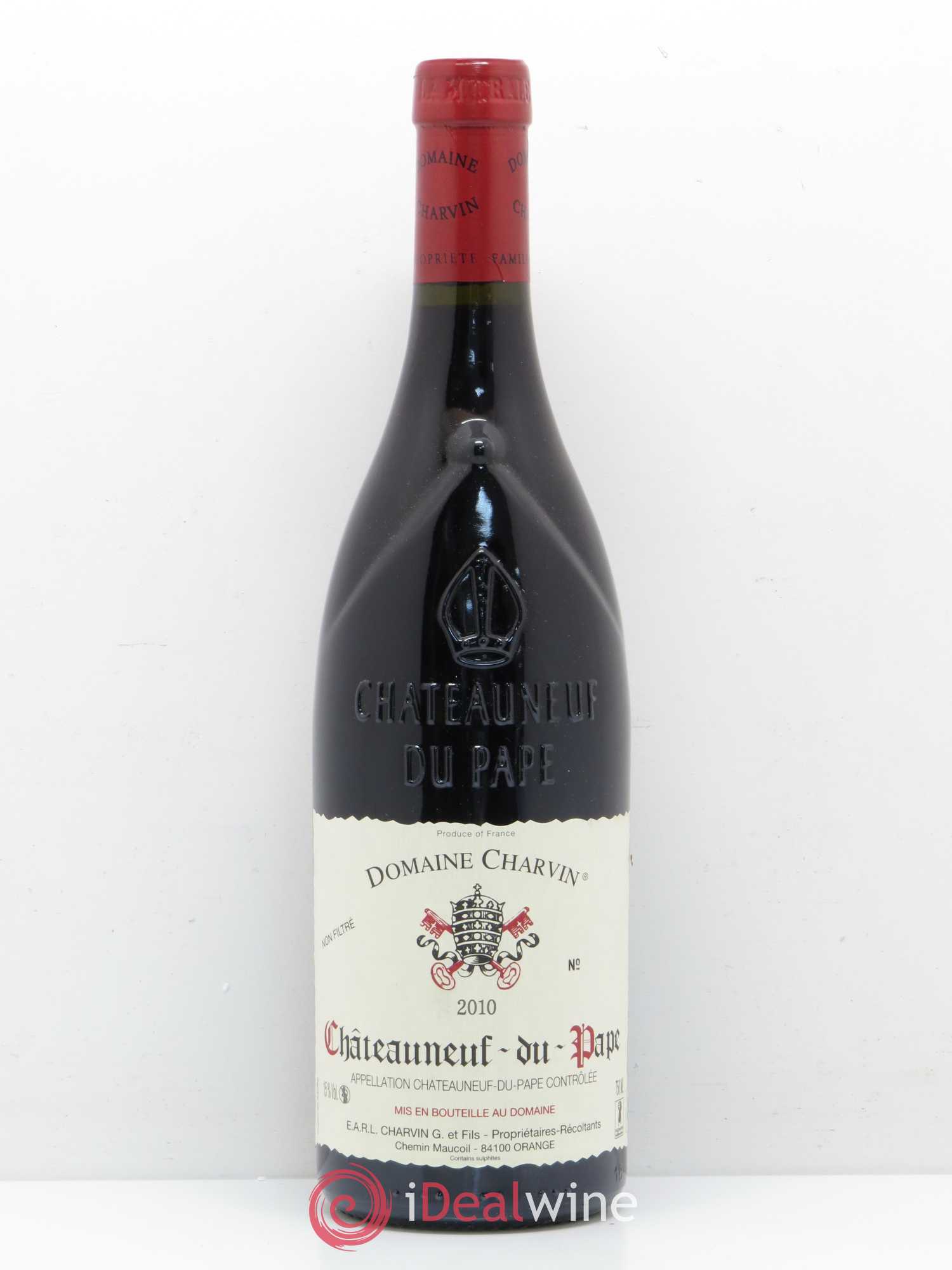 Châteauneuf-du-Pape Charvin (Domaine) 2010 - Lot de 1 bouteille - 0