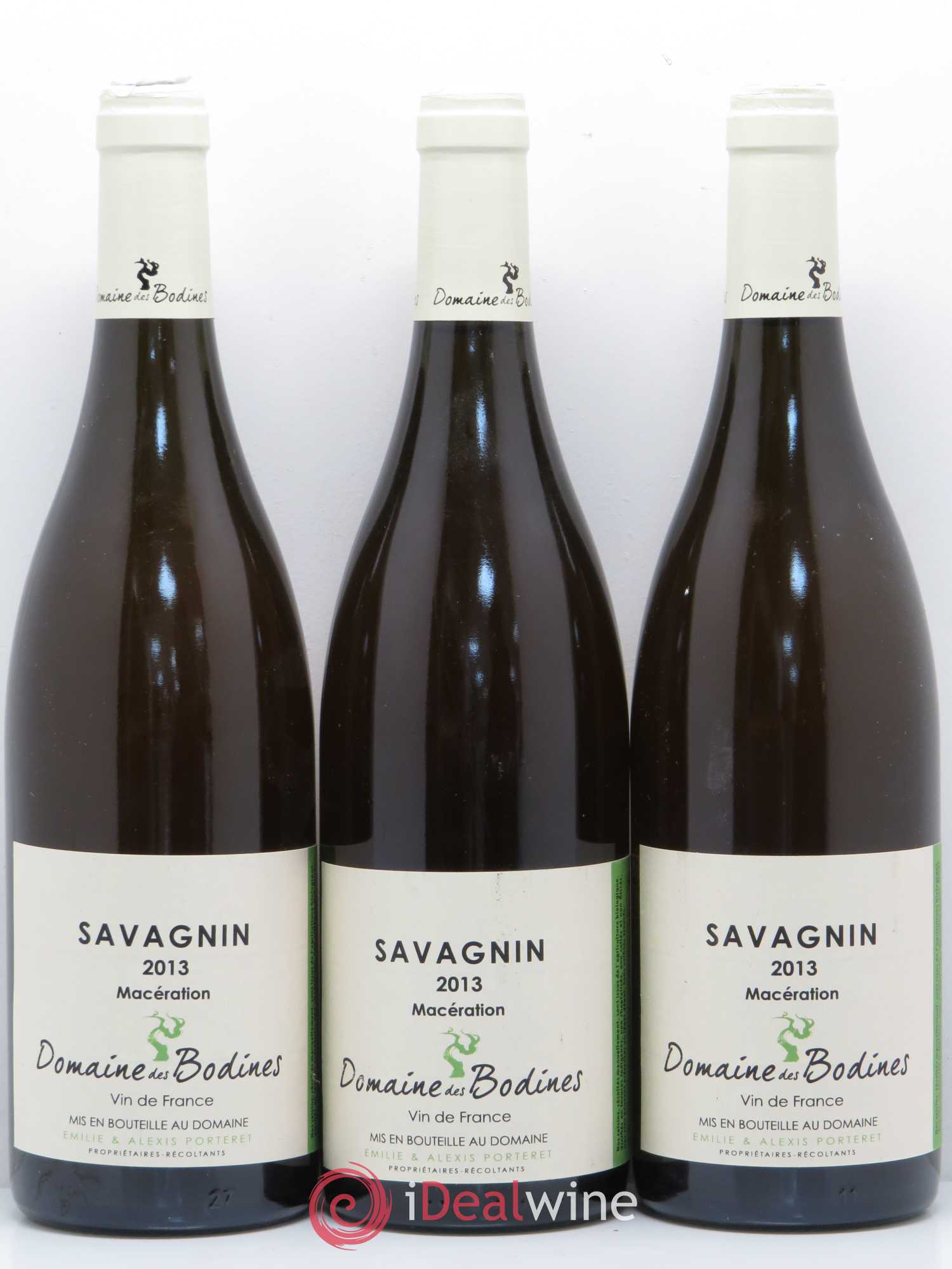 Vin de France Domaine des Bodines Savagnin de macération 2013 - Posten von 3 Flaschen - 0