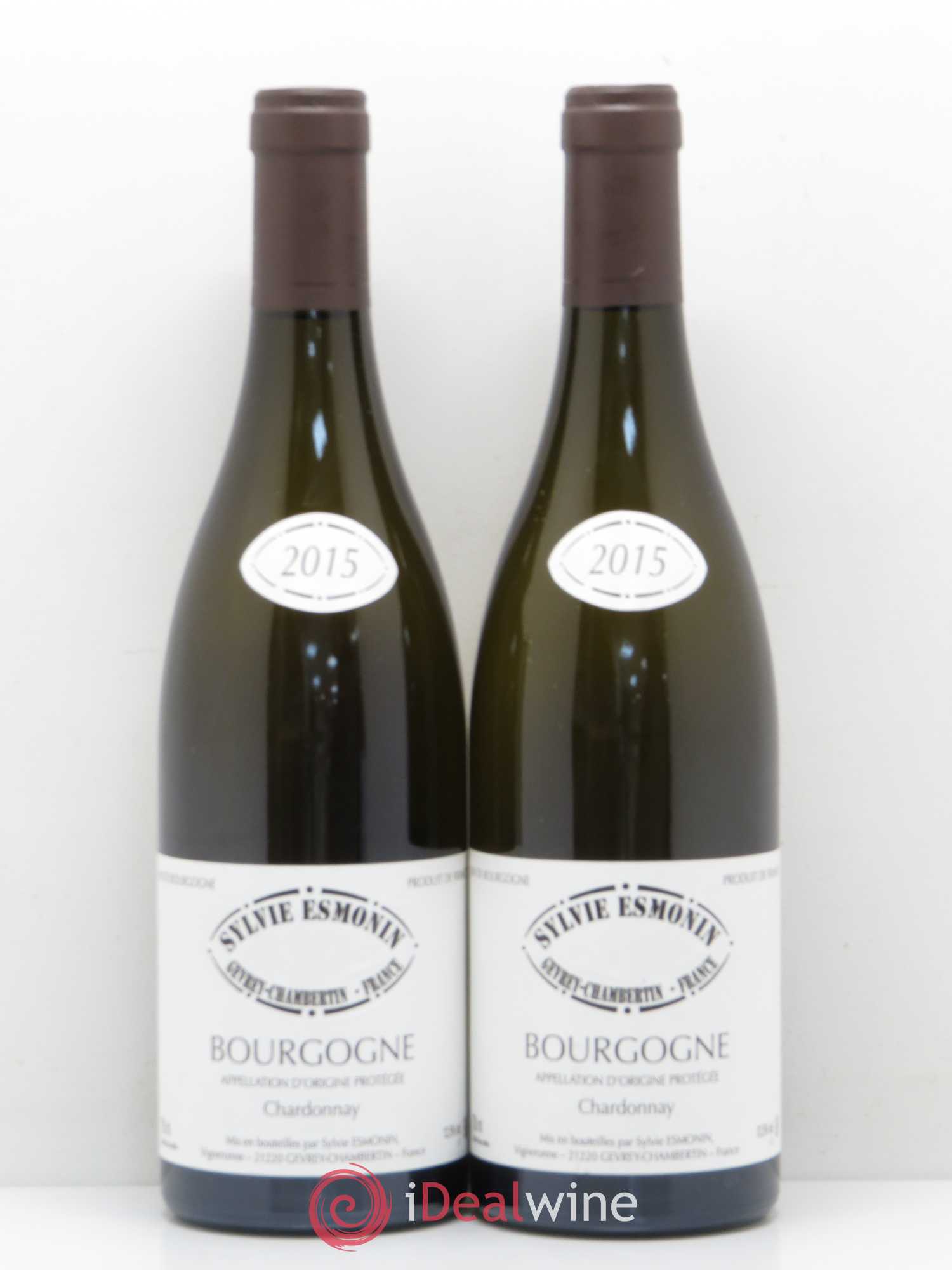 Bourgogne Sylvie Esmonin Chardonnay 2015 - Lot de 2 bouteilles - 0