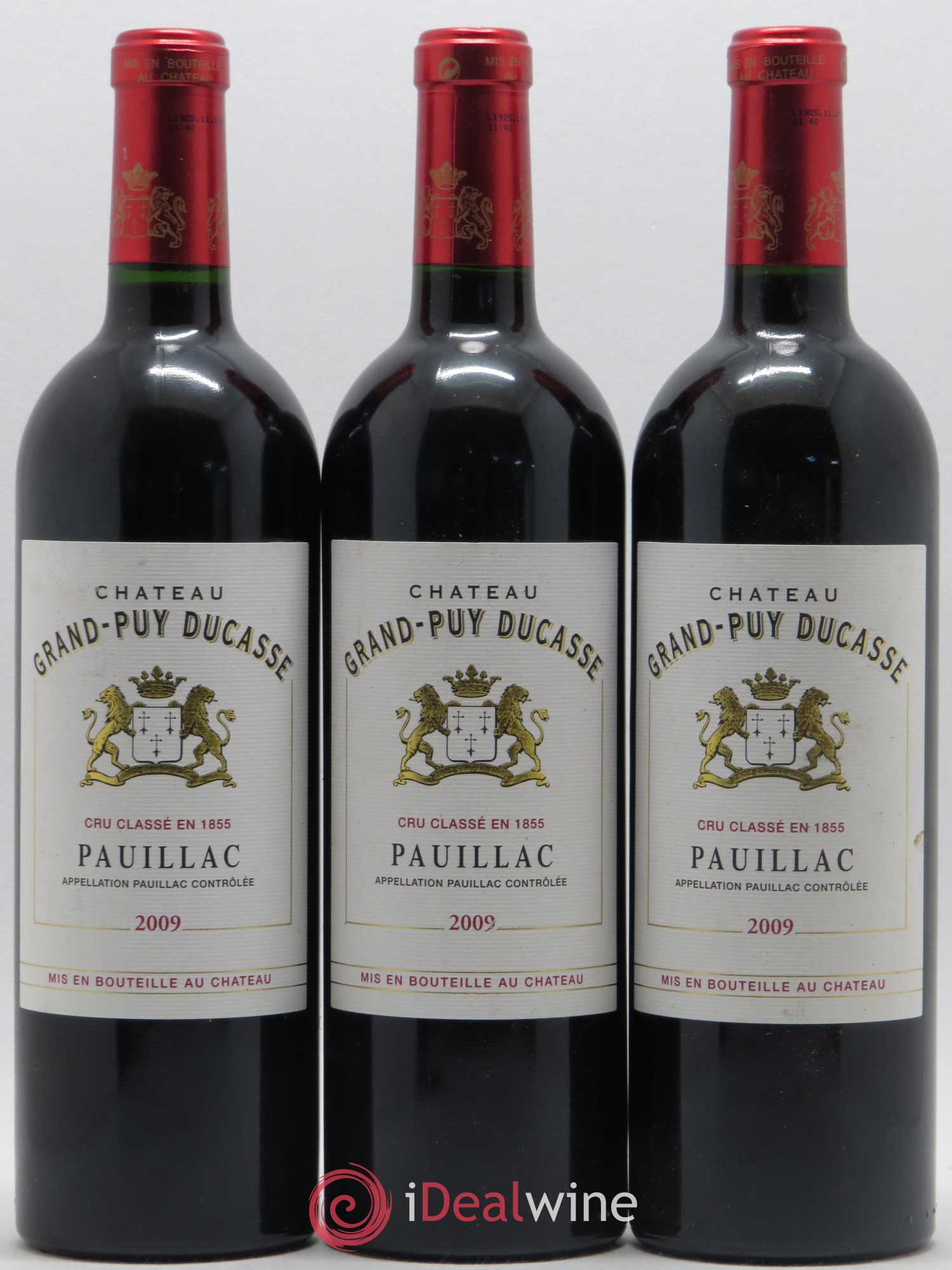 Château Grand Puy Ducasse 5ème Grand Cru Classé 2009 - Lot de 3 bouteilles - 0