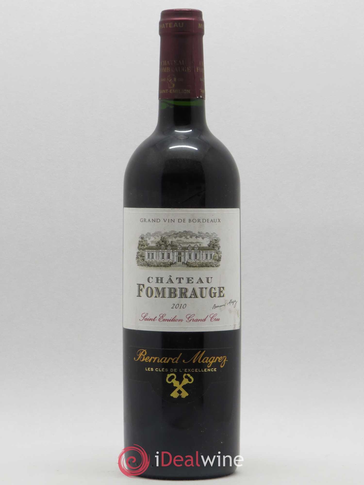 Château Fombrauge Grand Cru Classé 2010 - Lot de 1 bouteille - 0