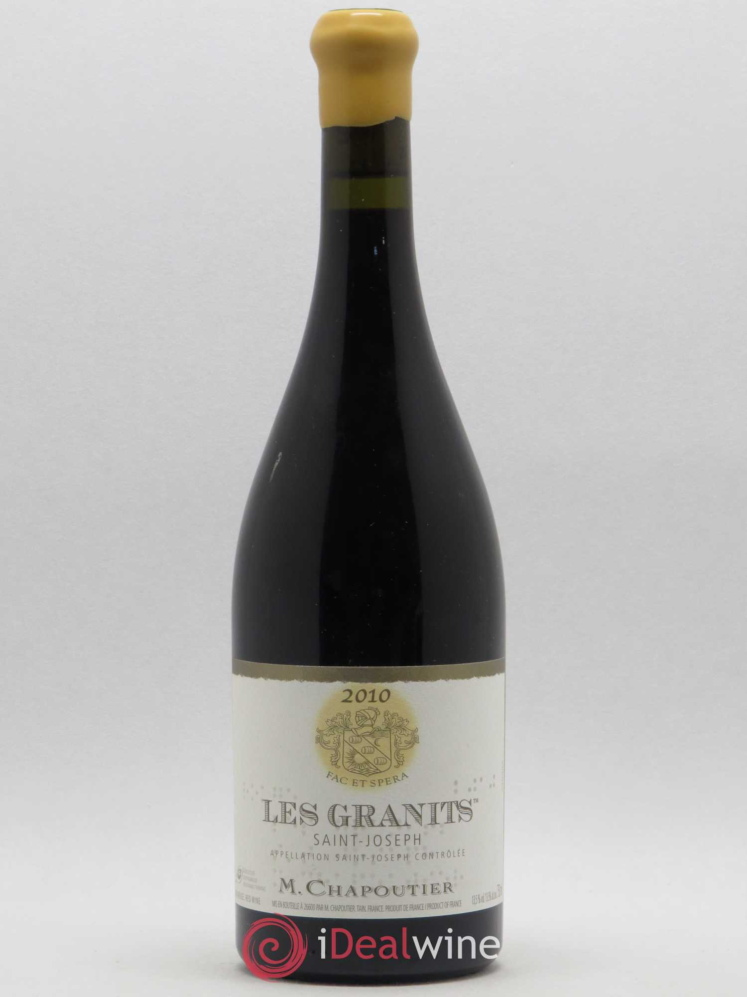 Saint-Joseph Les Granits Chapoutier 2010 - Lot de 1 bouteille - 0