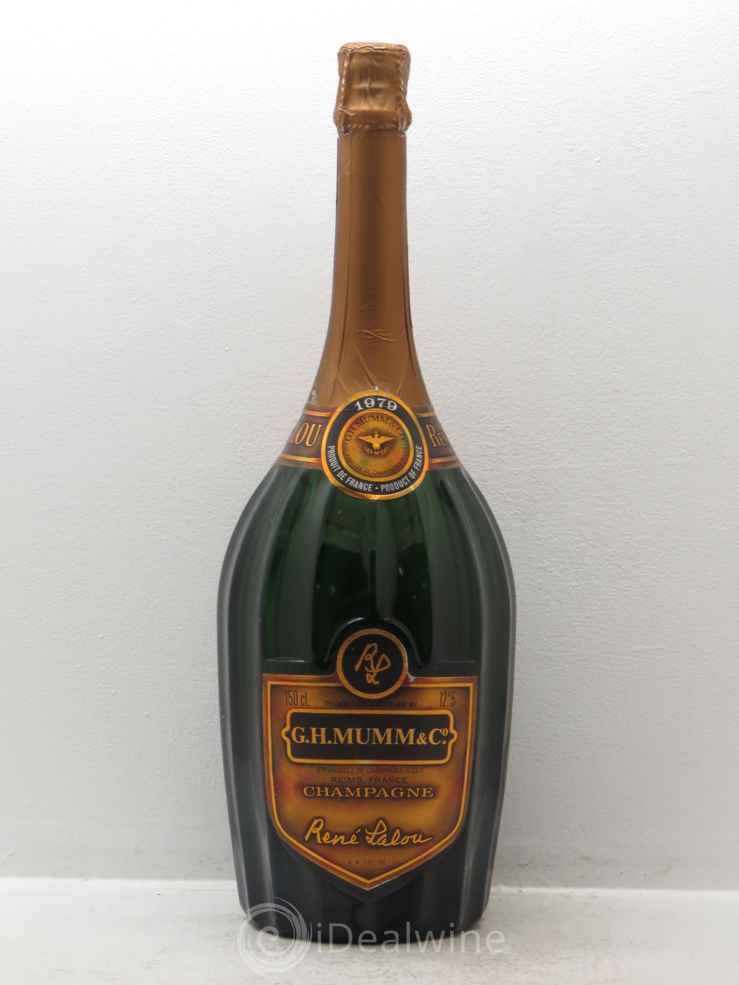 René Lalou Mumm 1979 - Lot de 1 magnum - 0