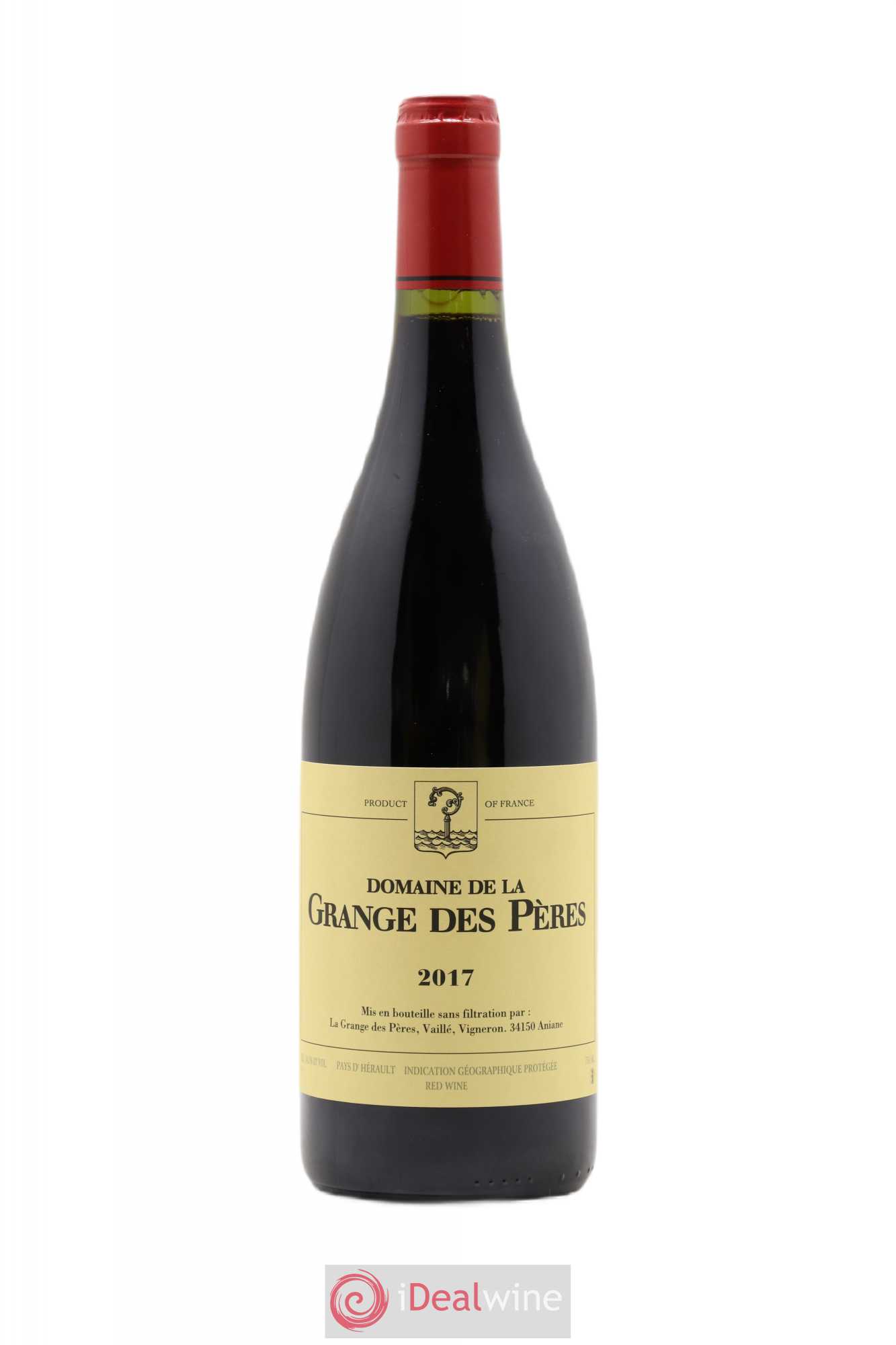 Pays d'Hérault Grange des Pères Laurent Vaillé 2017 - Lot de 1 bouteille - 0