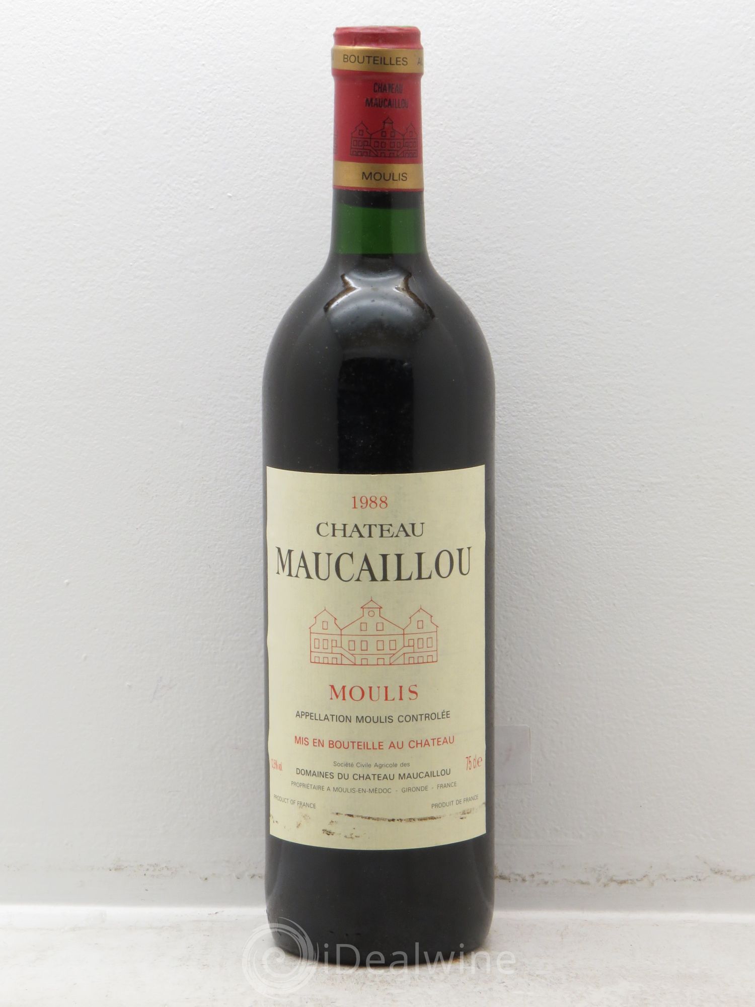 Château Maucaillou 1988 - Lot de 6 bouteilles - 0