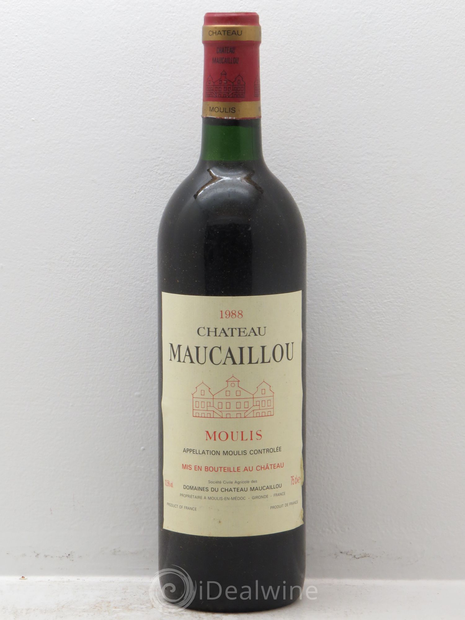 Château Maucaillou 1988 - Lot de 6 bouteilles - 0