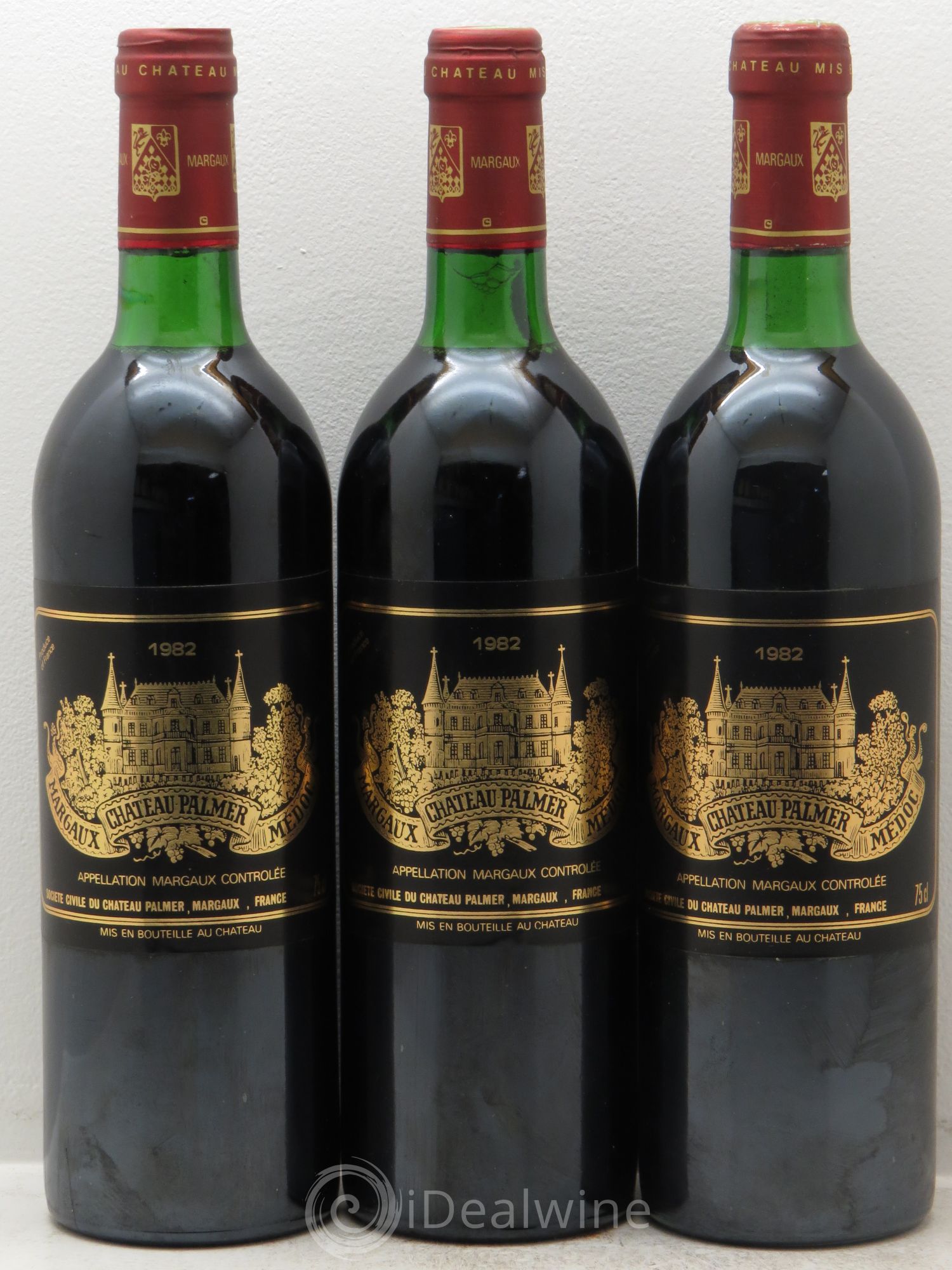 Château Palmer 3ème Grand Cru Classé 1982 - Lot de 12 bouteilles - 2