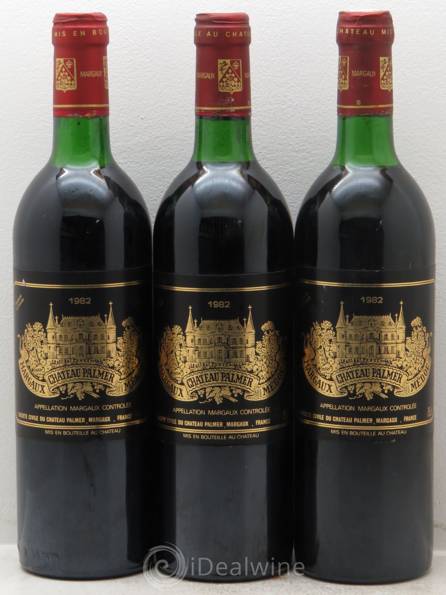 Château Palmer 3ème Grand Cru Classé 1982 - Lot de 12 bouteilles - 4