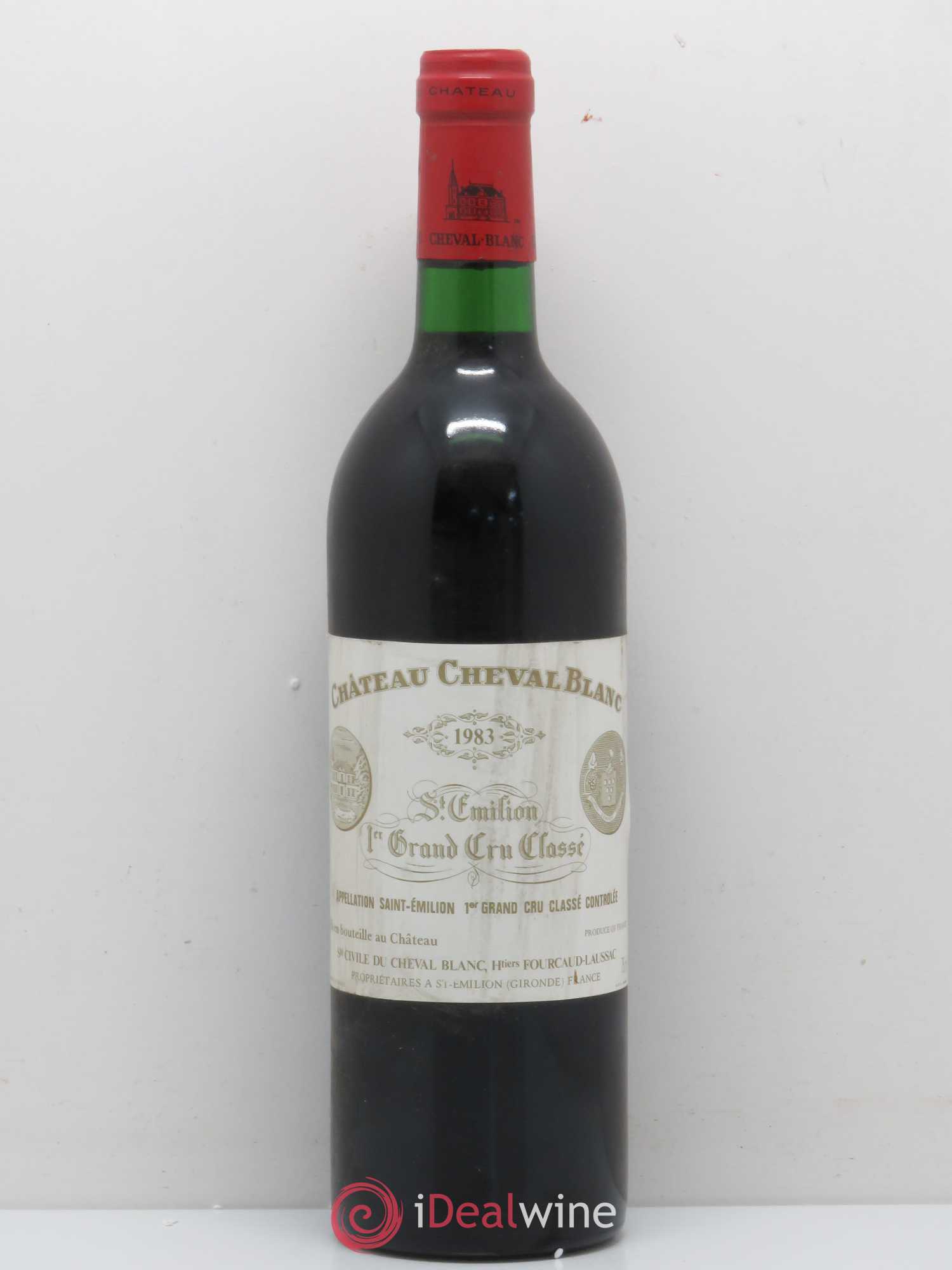 Château Cheval Blanc 1er Grand Cru Classé A 1983 - Lot de 1 bouteille - 0