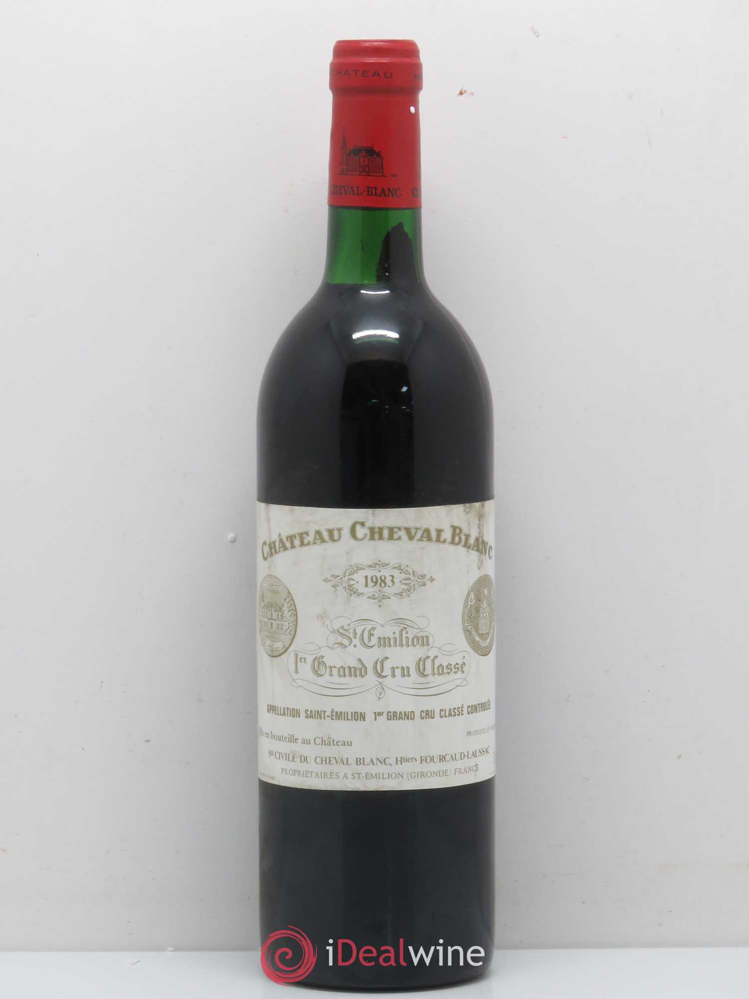 Château Cheval Blanc 1er Grand Cru Classé A 1983 - Lot de 1 bouteille - 0