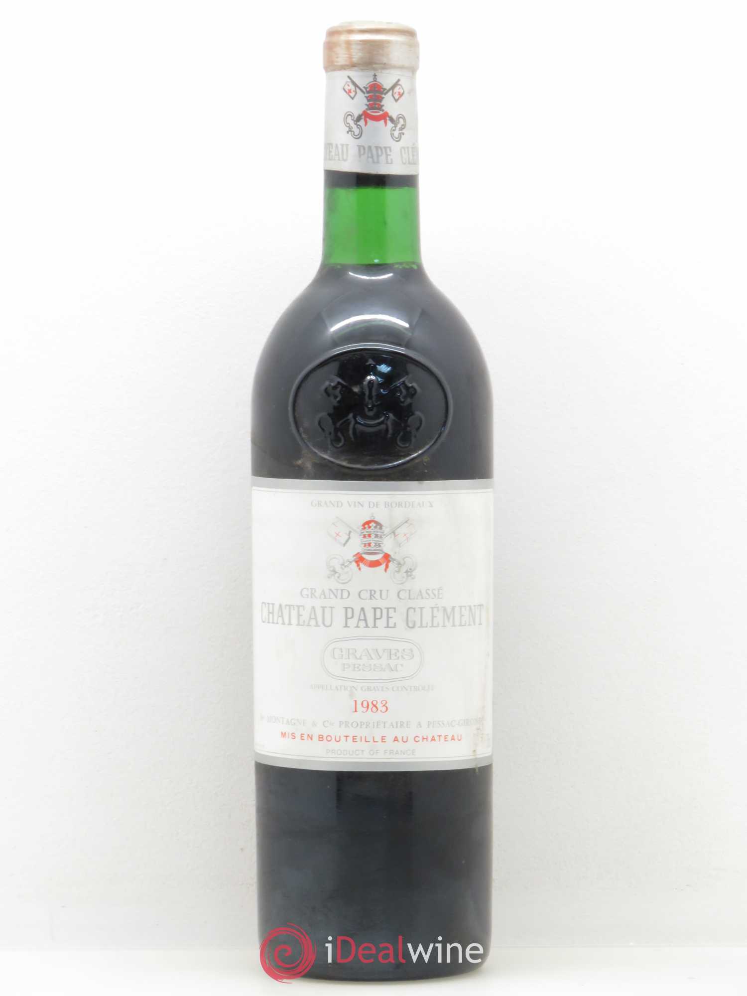 Château Pape Clément Cru Classé de Graves 1983 - Lot de 1 bouteille - 0