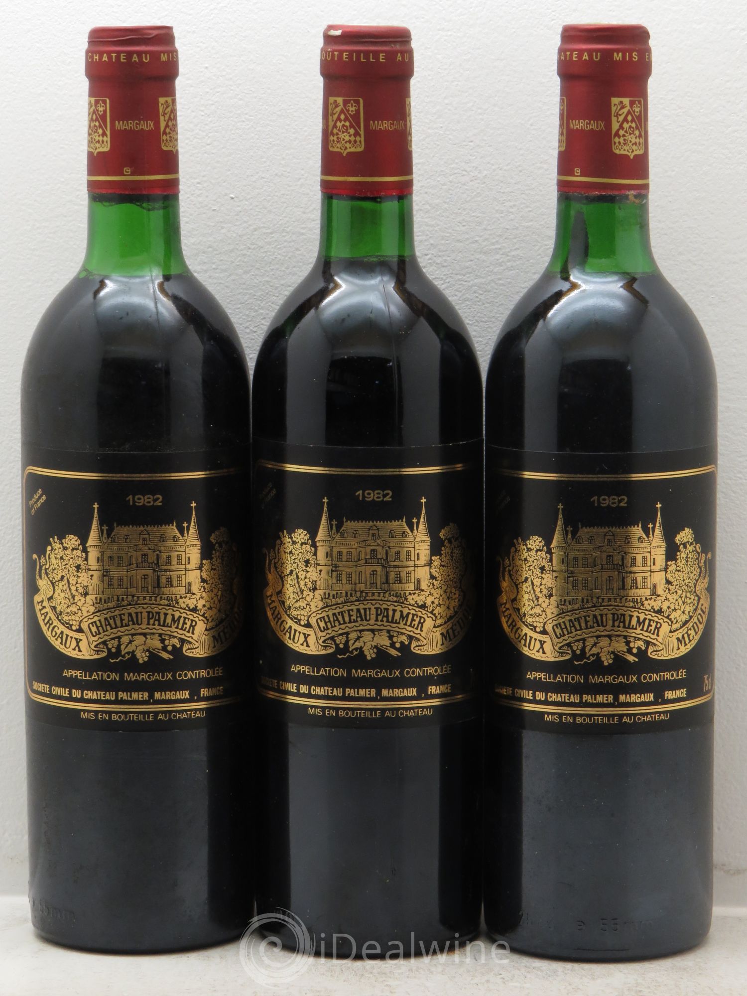 Château Palmer 3ème Grand Cru Classé 1982 - Lot de 12 bouteilles - 2