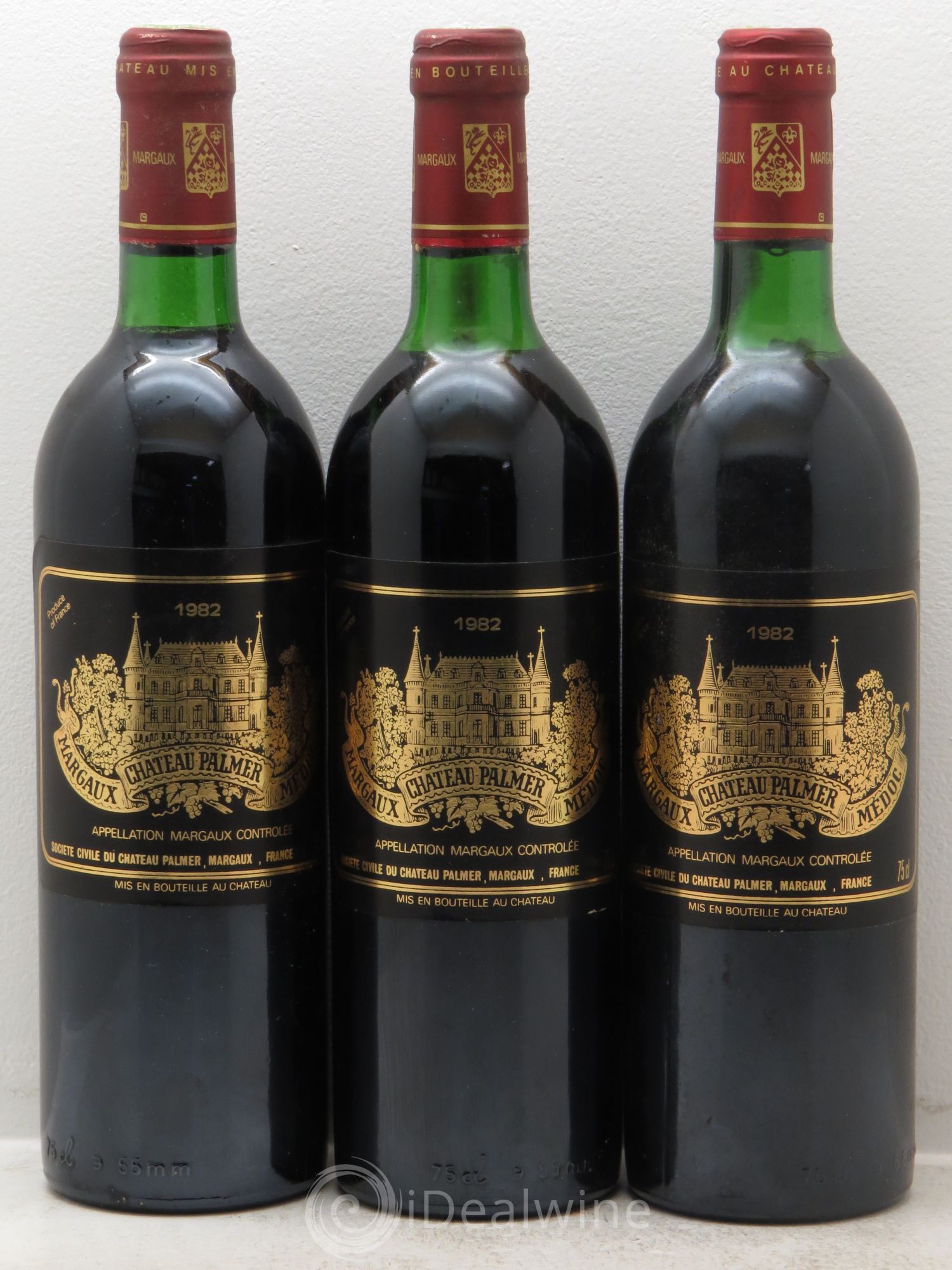 Château Palmer 3ème Grand Cru Classé 1982 - Lot de 12 bouteilles - 3