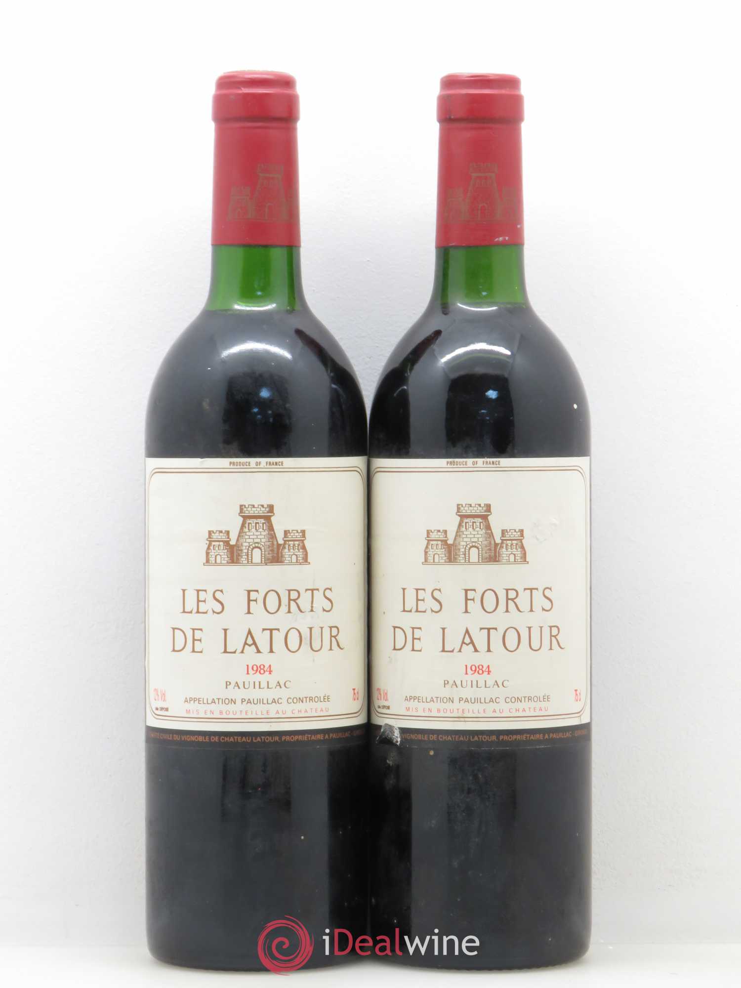 Les Forts de Latour Second Vin 1984 - Lot de 2 bouteilles - 0