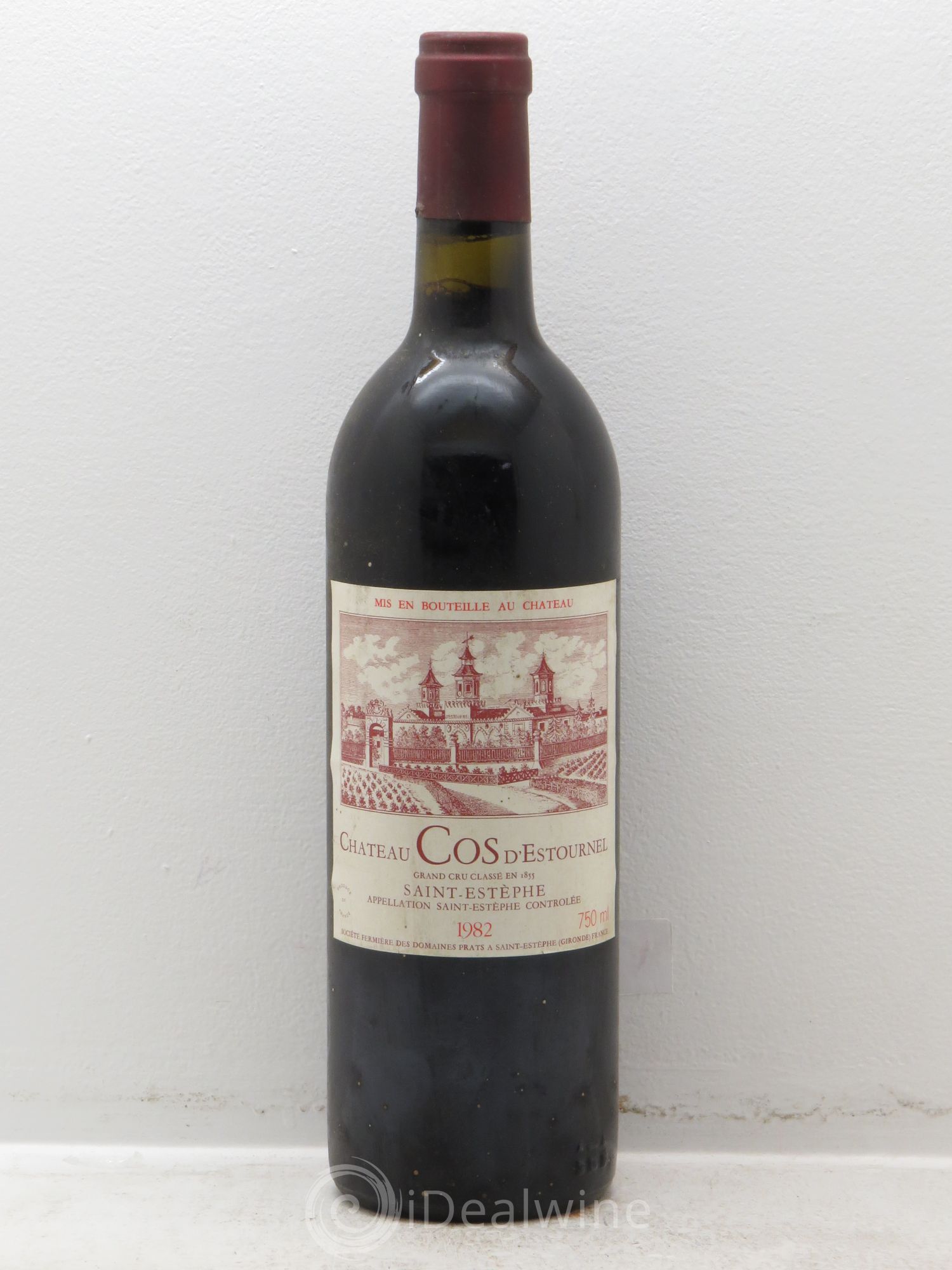 Cos d'Estournel 2ème Grand Cru Classé 1982 - Lot de 1 bouteille - 0