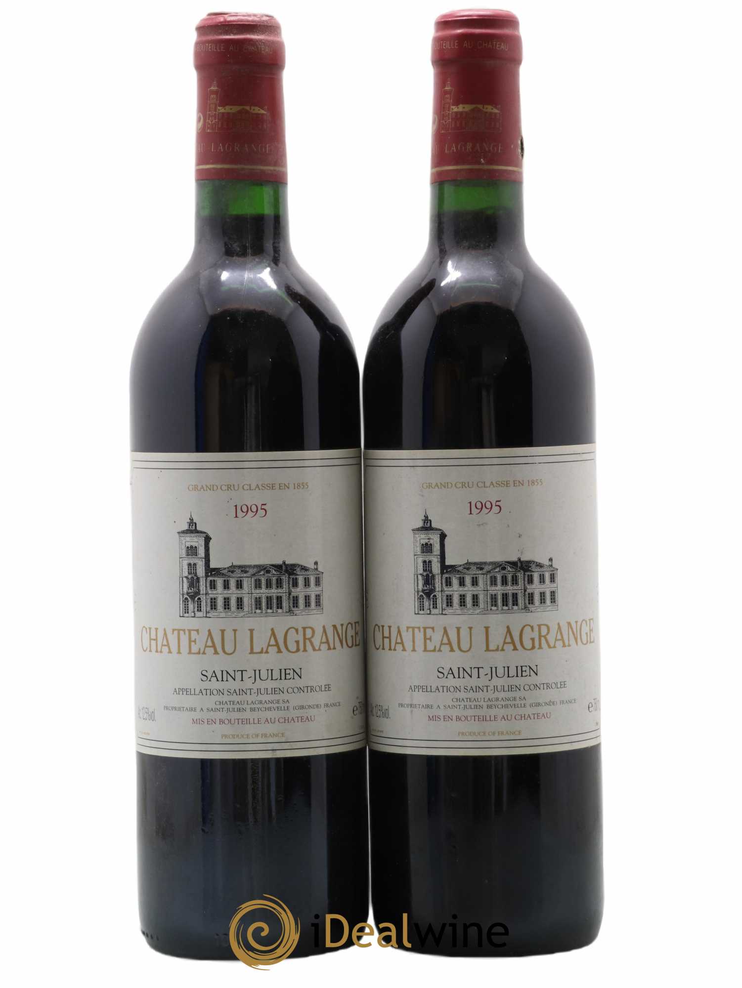 Château Lagrange 3ème Grand Cru Classé 1995 - Lot de 2 bouteilles - 0