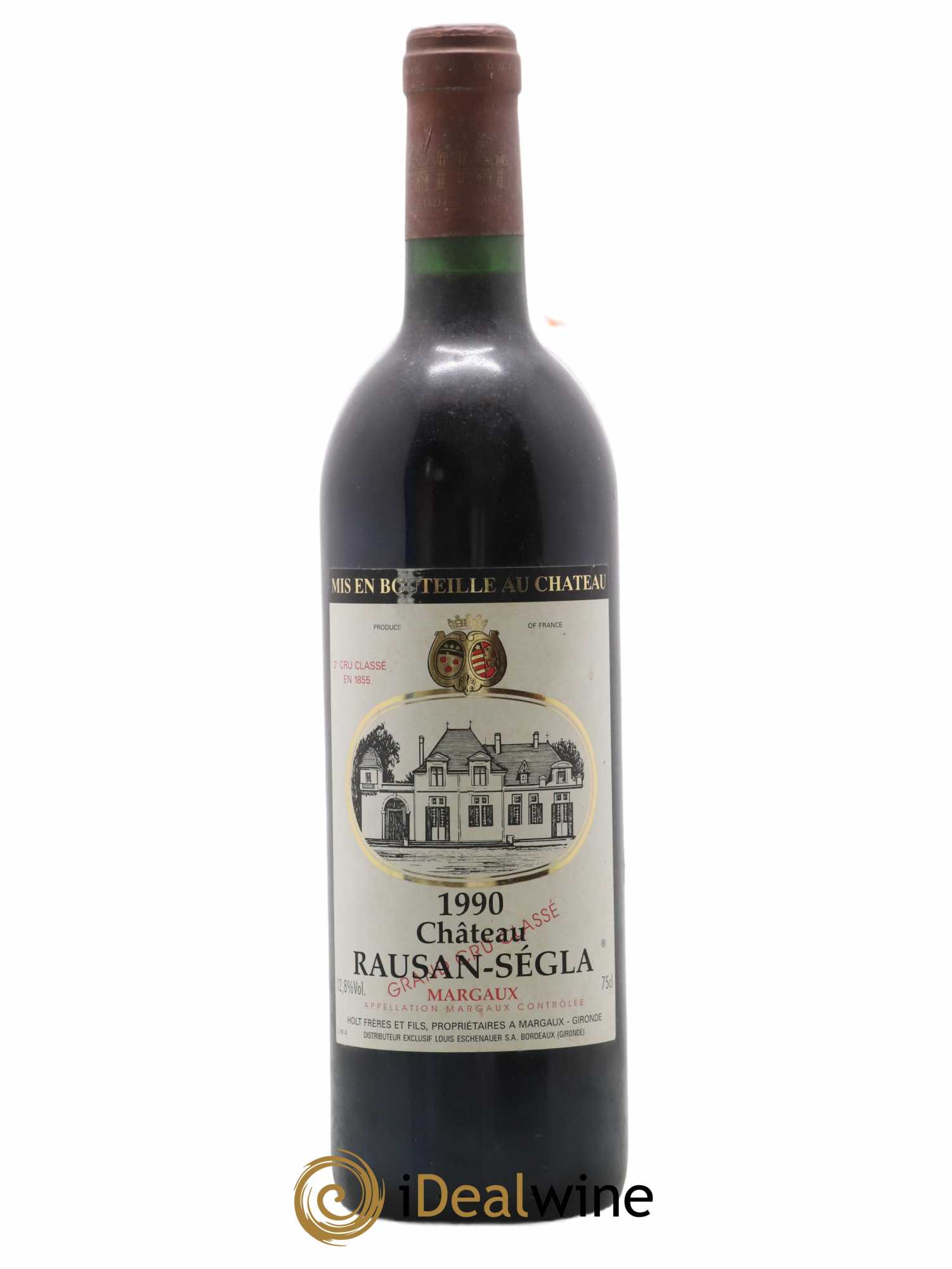 Château Rauzan Ségla Grand Cru Classé 1990 - Lot de 1 bouteille - 0