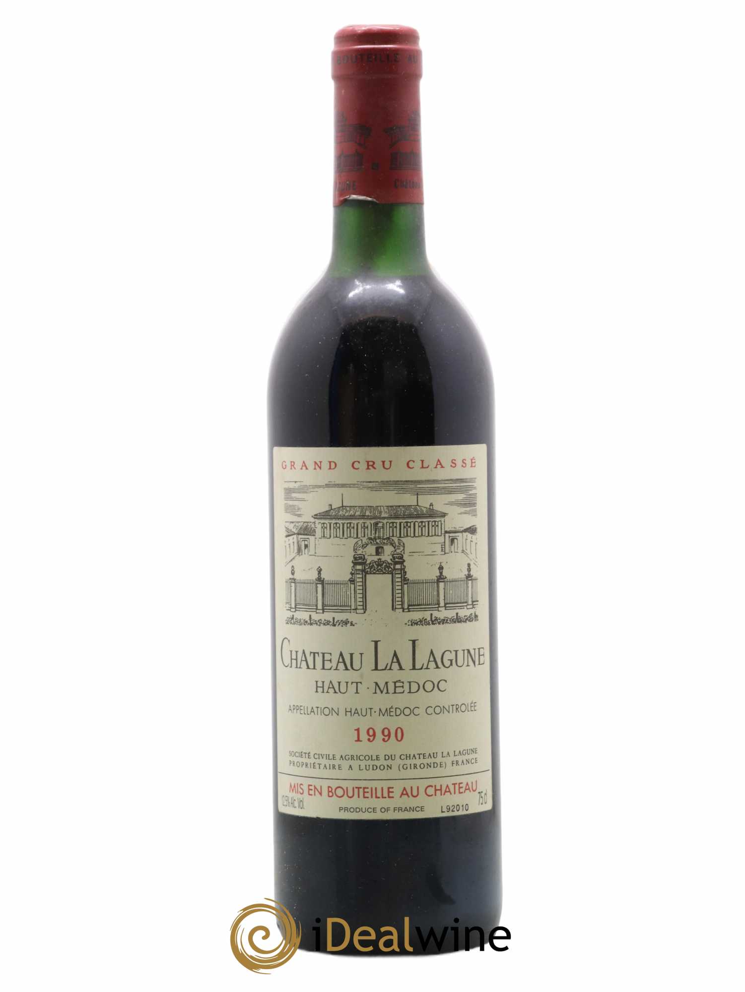 Château la Lagune 3ème Grand Cru Classé 1990 - Lot de 1 bouteille - 0