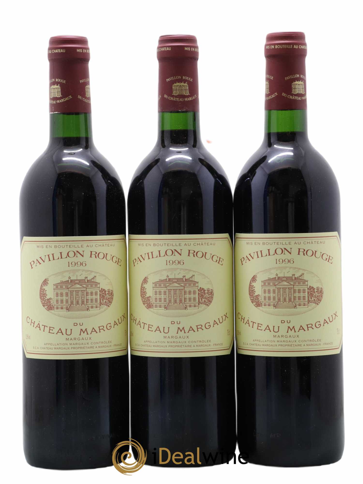 Pavillon Rouge du Château Margaux Second Vin 1996 - Lot de 12 bouteilles - 1
