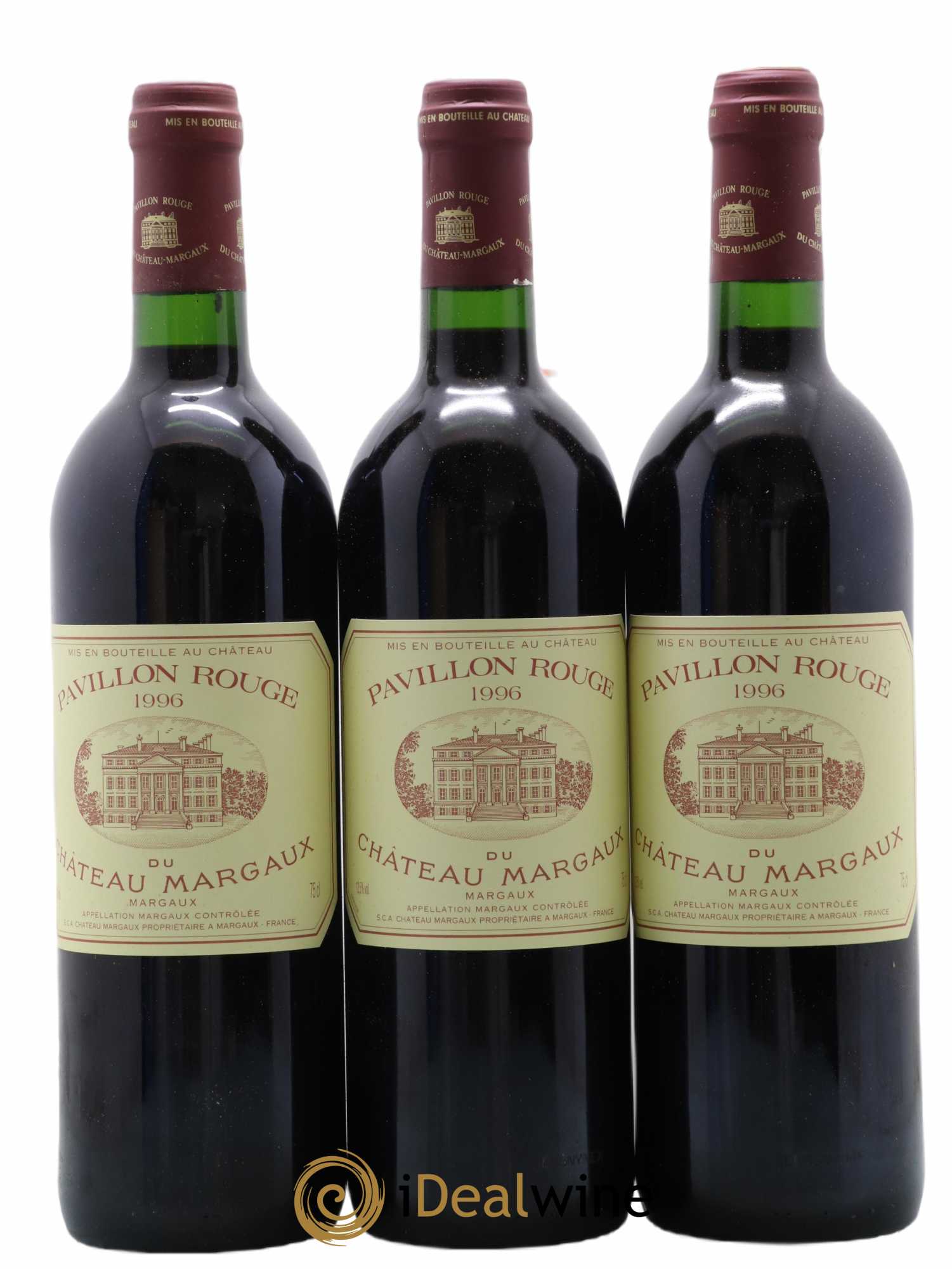 Pavillon Rouge du Château Margaux Second Vin 1996 - Lot de 12 bouteilles - 2