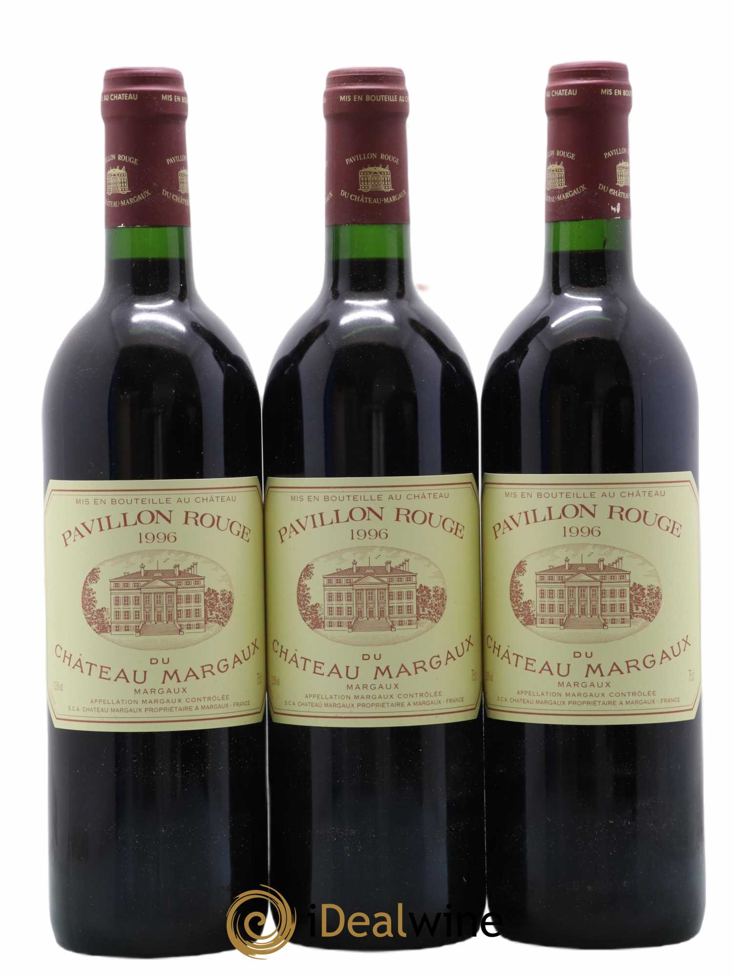 Pavillon Rouge du Château Margaux Second Vin 1996 - Lot de 12 bouteilles - 3