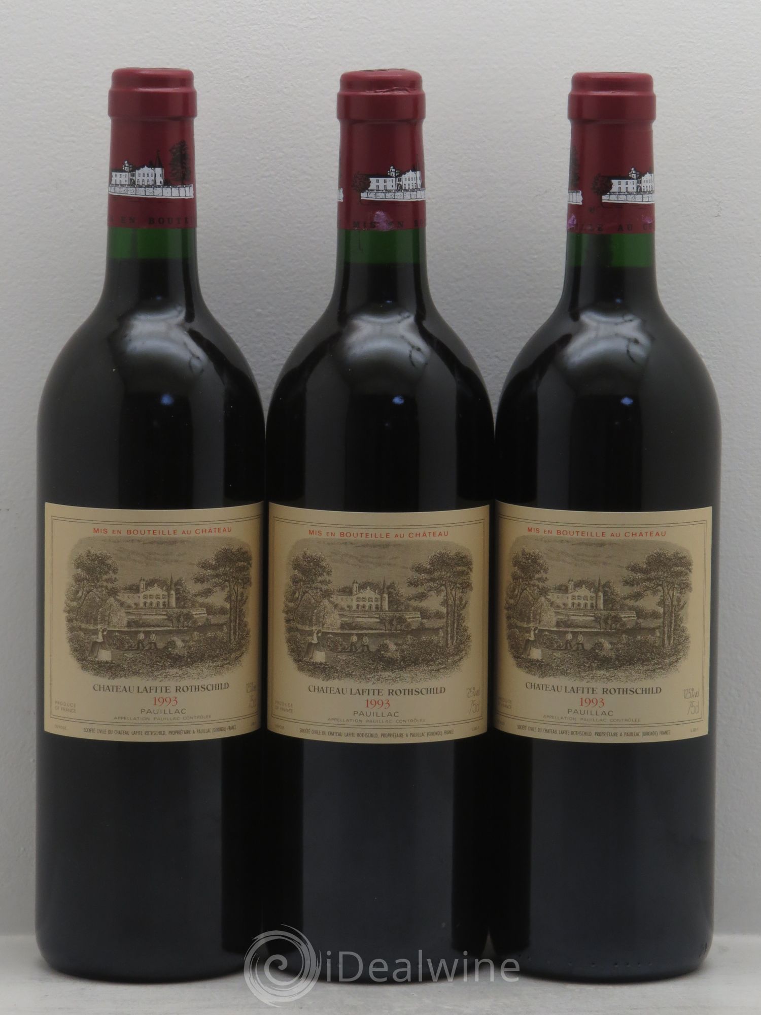 Château Lafite Rothschild 1er Grand Cru Classé 1993 - Lot de 12 bouteilles - 4