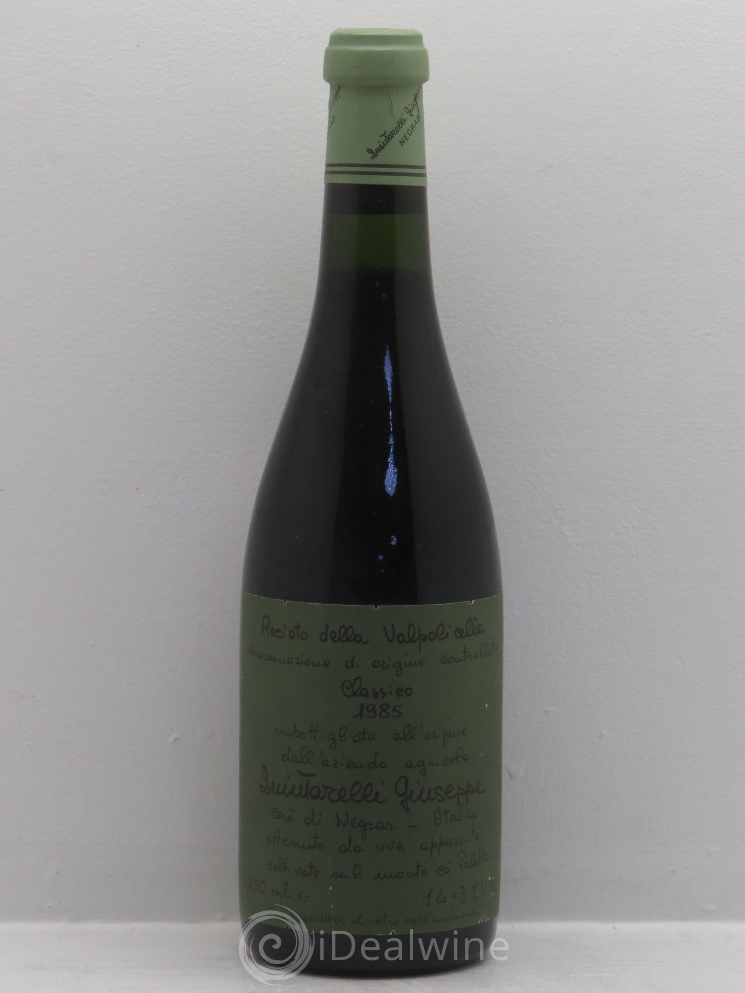 Valpolicella Classico DOC Giuseppe Quintarelli Recioto 1985 - Posten von 1 Flasche - 0