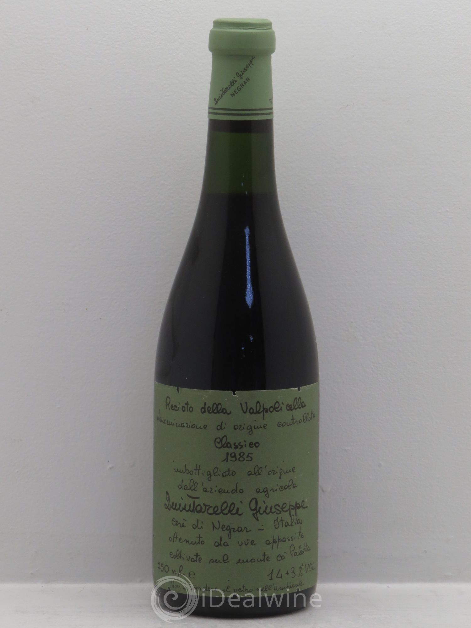 Valpolicella Classico DOC Giuseppe Quintarelli Recioto 1985 - Posten von 1 Flasche - 0
