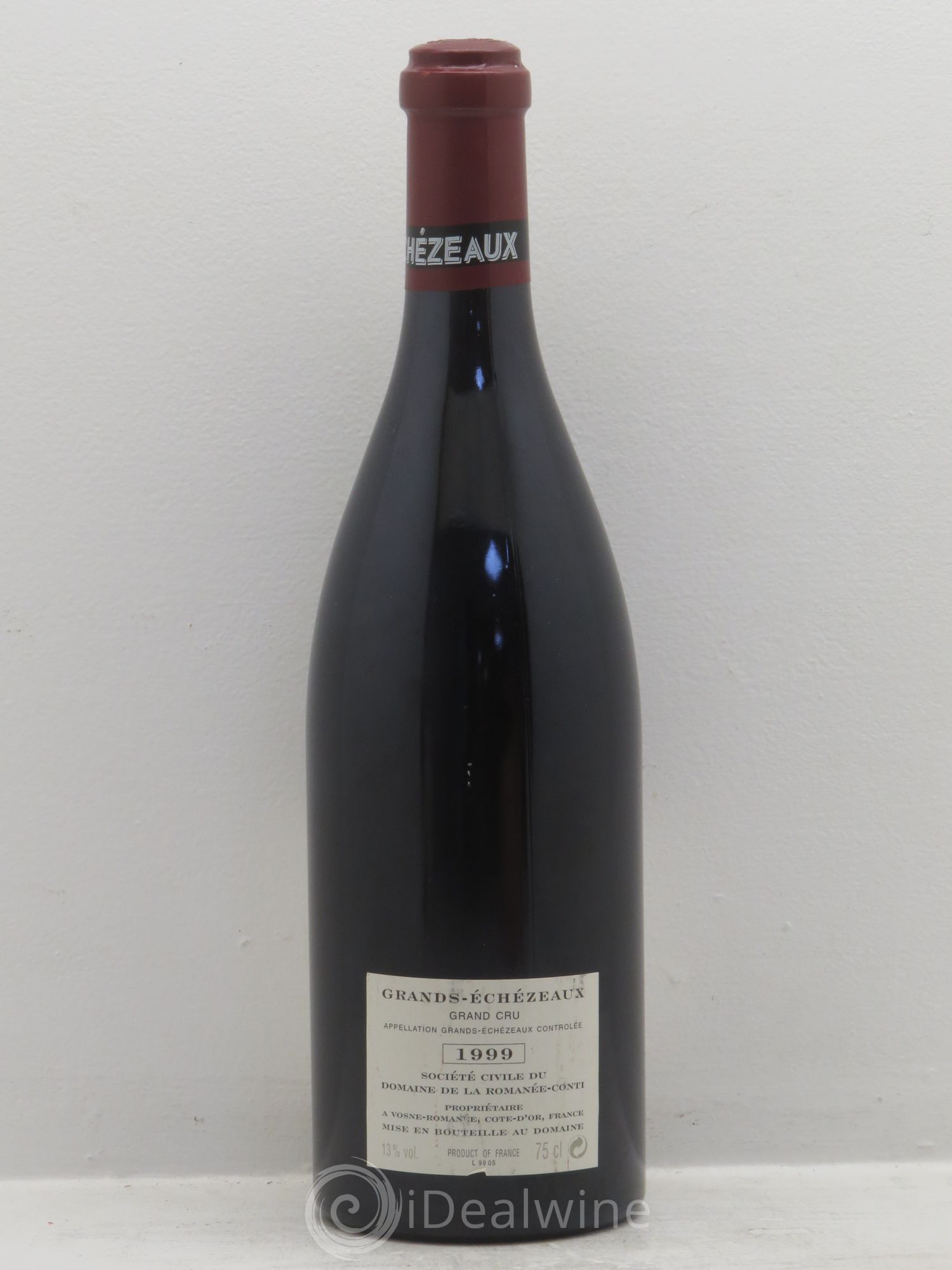 Grands-Echezeaux Grand Cru Domaine de la Romanée-Conti 1999 - Lot de 1 bouteille - 1