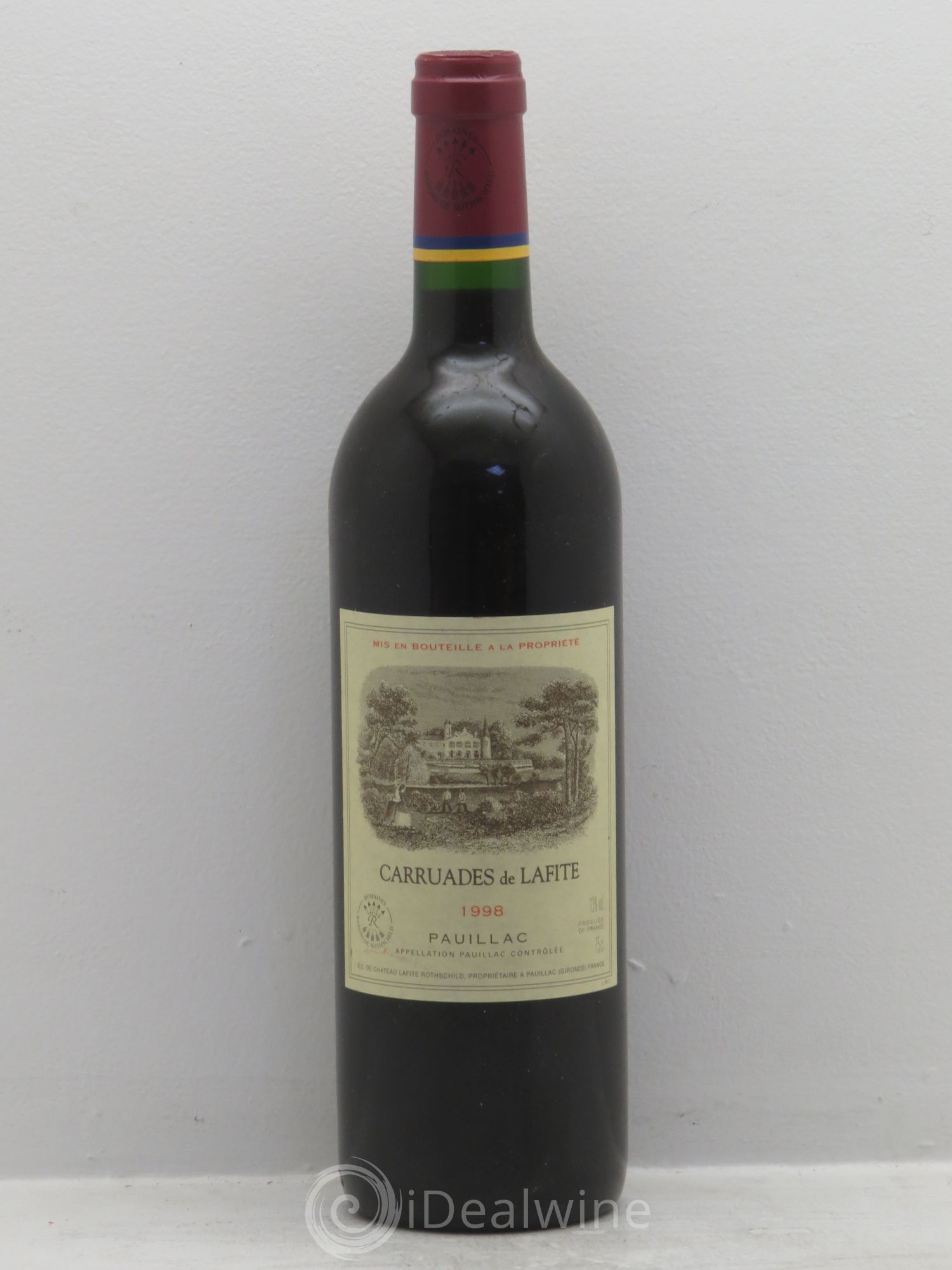 Carruades de Lafite Rothschild Second Vin 1998 - Lot de 1 bouteille - 0