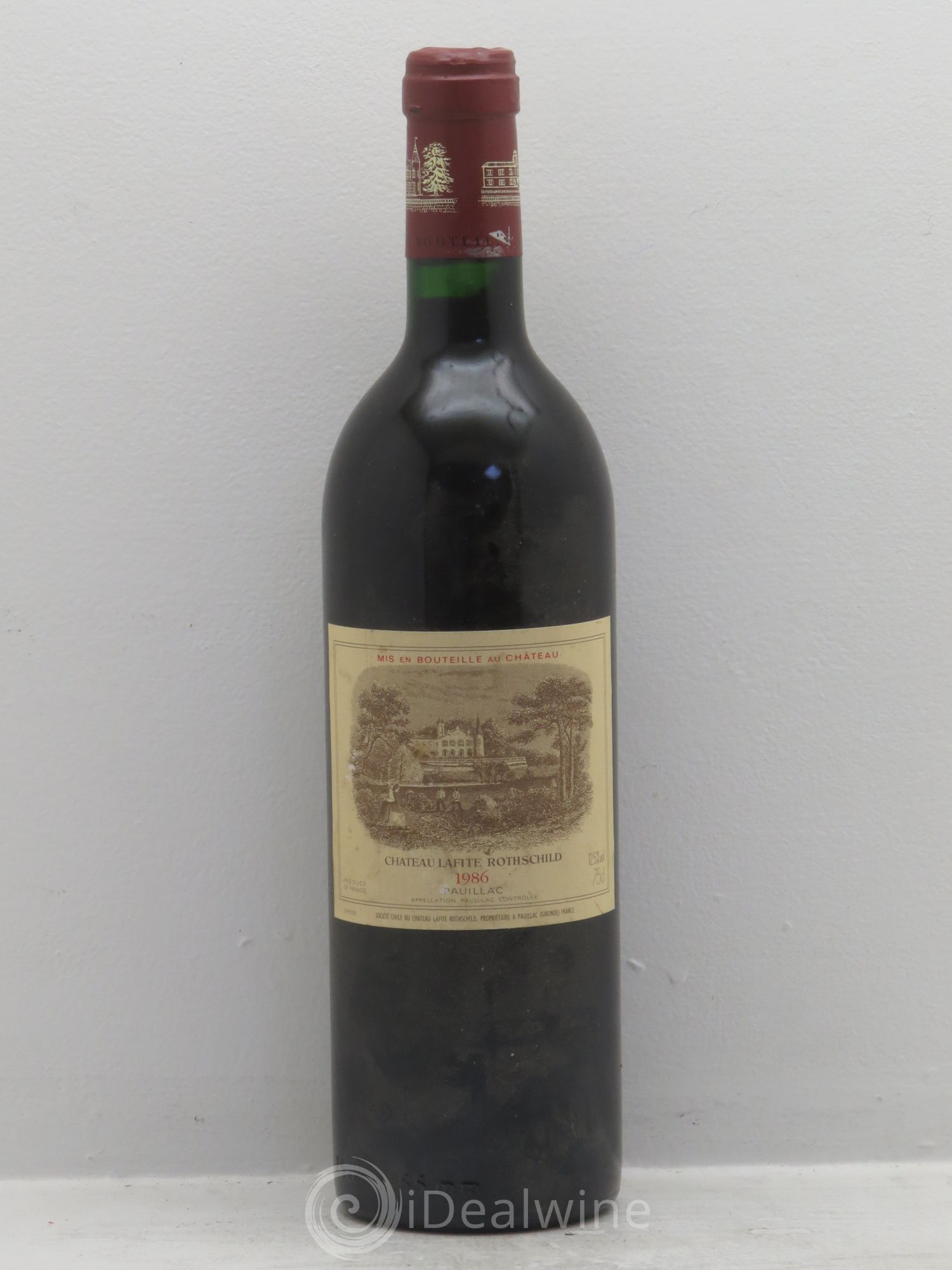 Château Lafite Rothschild 1er Grand Cru Classé 1986 - Lot de 1 bouteille - 0