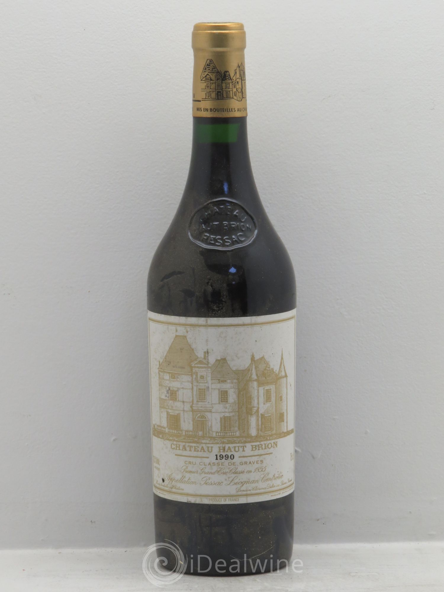 Château Haut Brion 1er Grand Cru Classé 1990 - Lot de 1 bouteille - 0