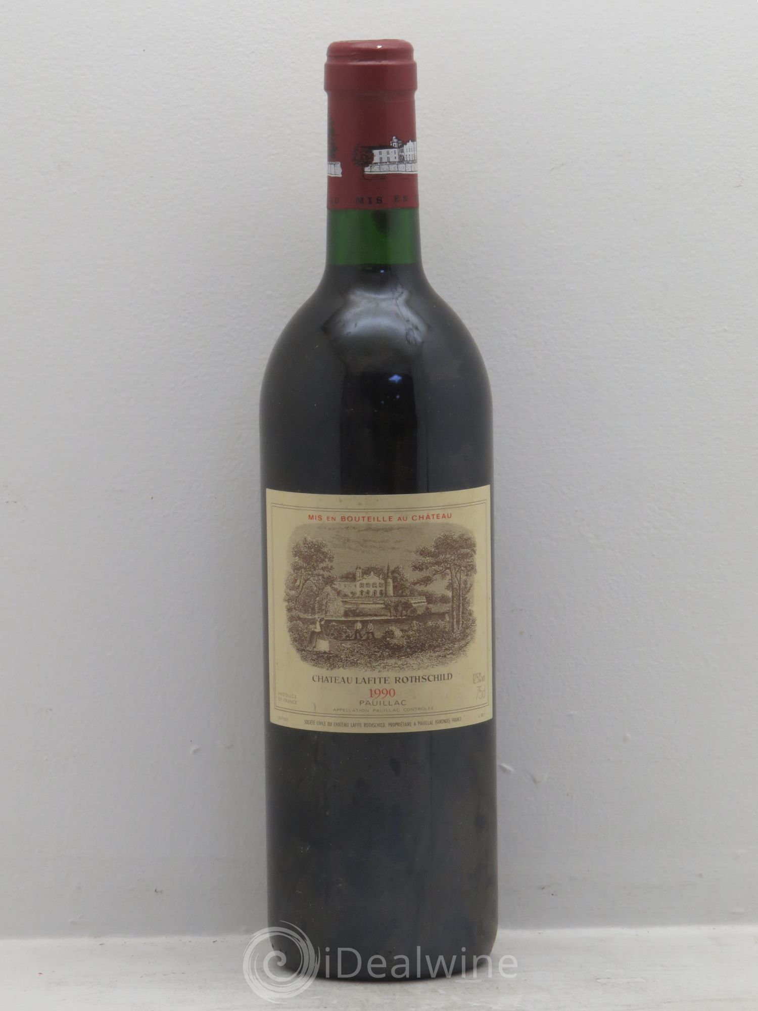 Château Lafite Rothschild 1er Grand Cru Classé 1990 - Lot de 1 bouteille - 0