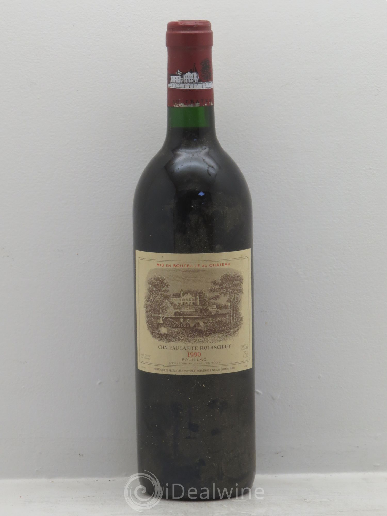 Château Lafite Rothschild 1er Grand Cru Classé 1990 - Lot de 1 bouteille - 0