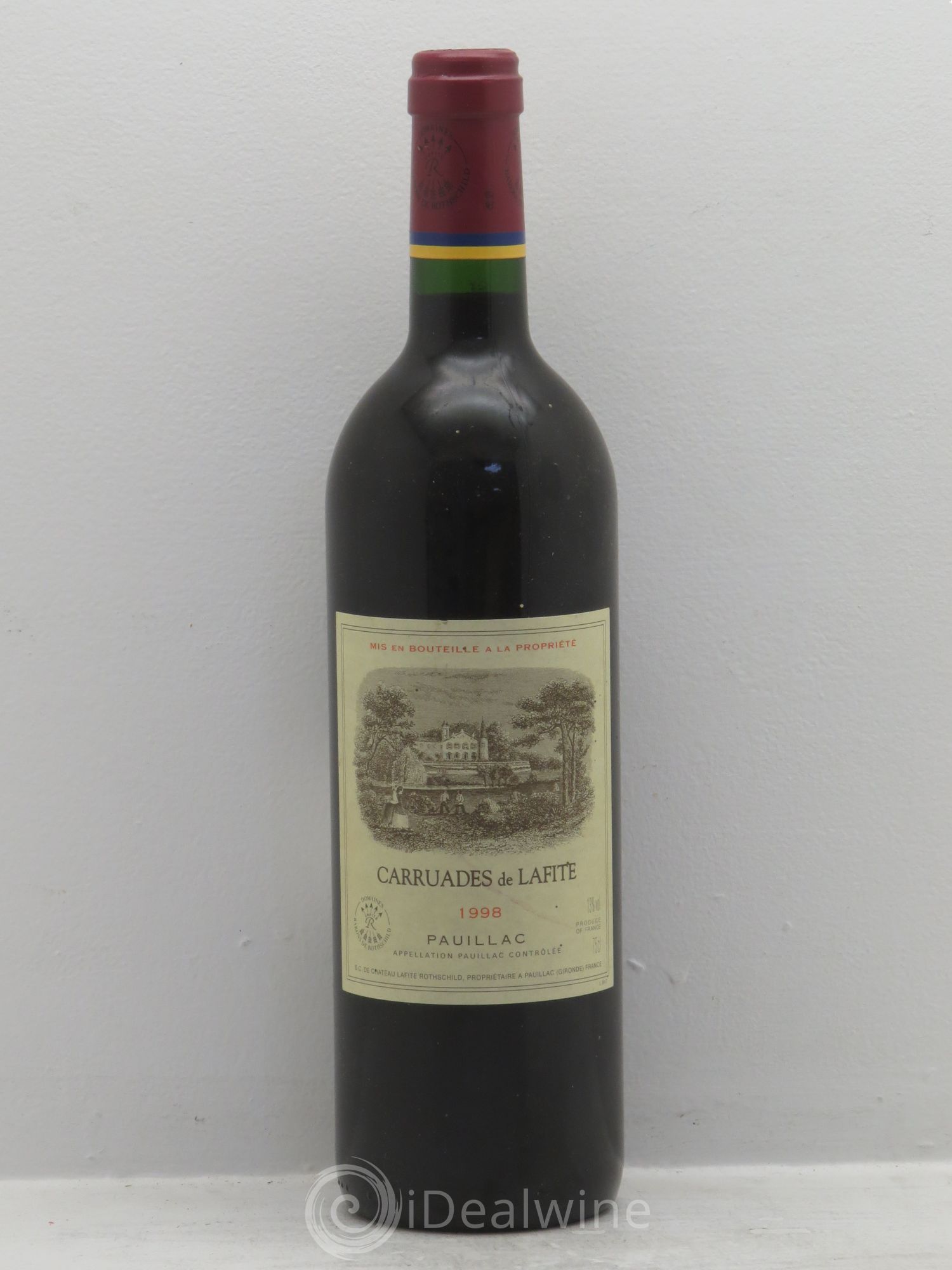 Carruades de Lafite Rothschild Second Vin 1998 - Lot de 1 bouteille - 0